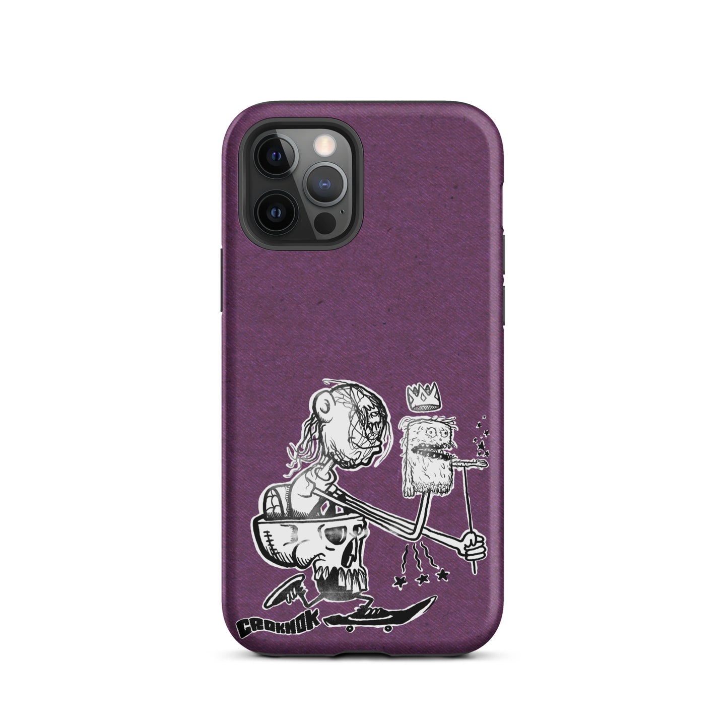 iPhone case - Skateboarding AS0019 Purple