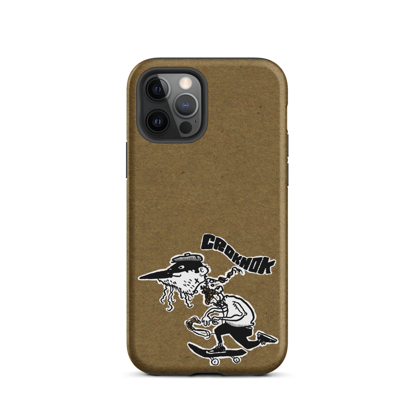 iPhone case - Skateboarding AS0013 Brown