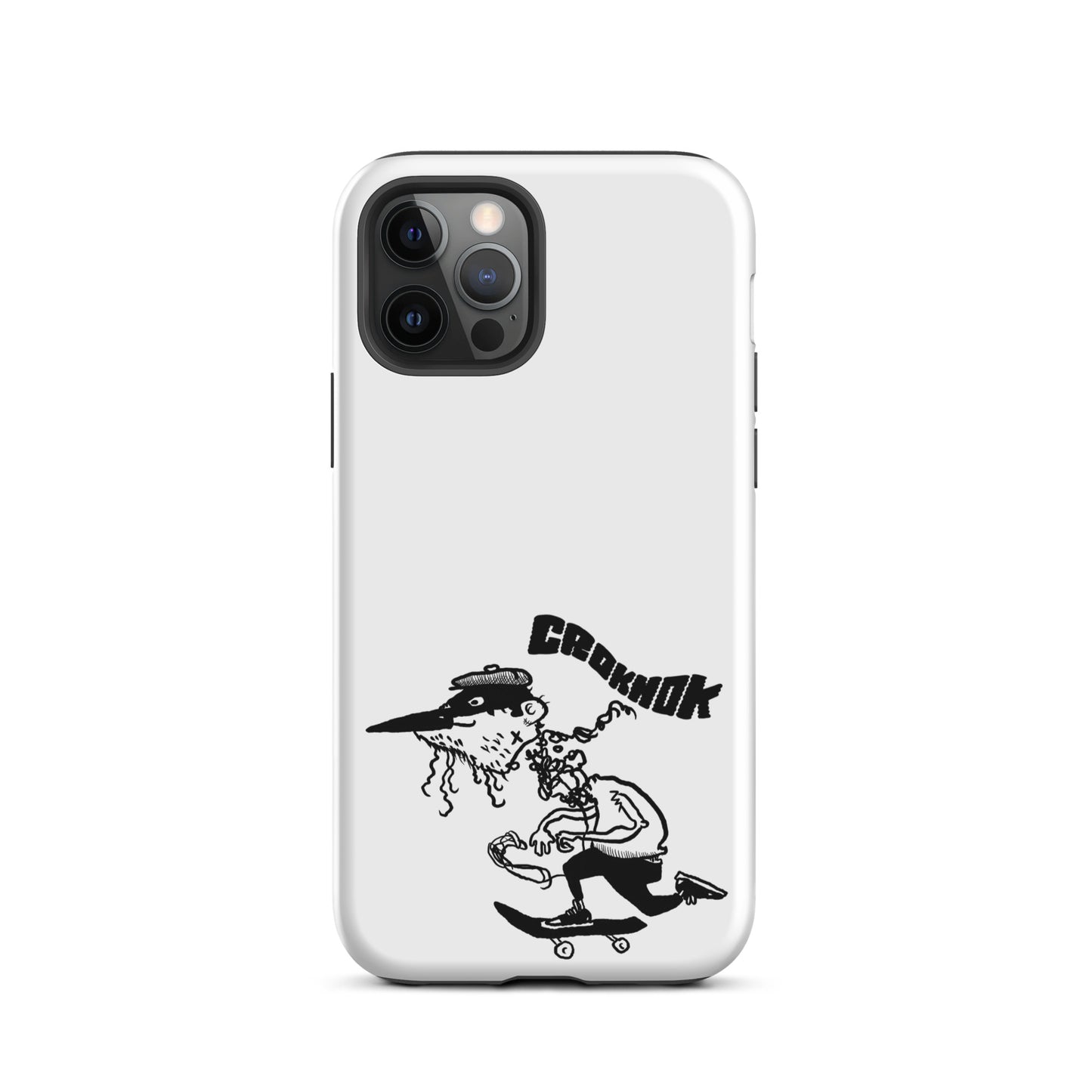 iPhone case - Skateboarding AS0013 White