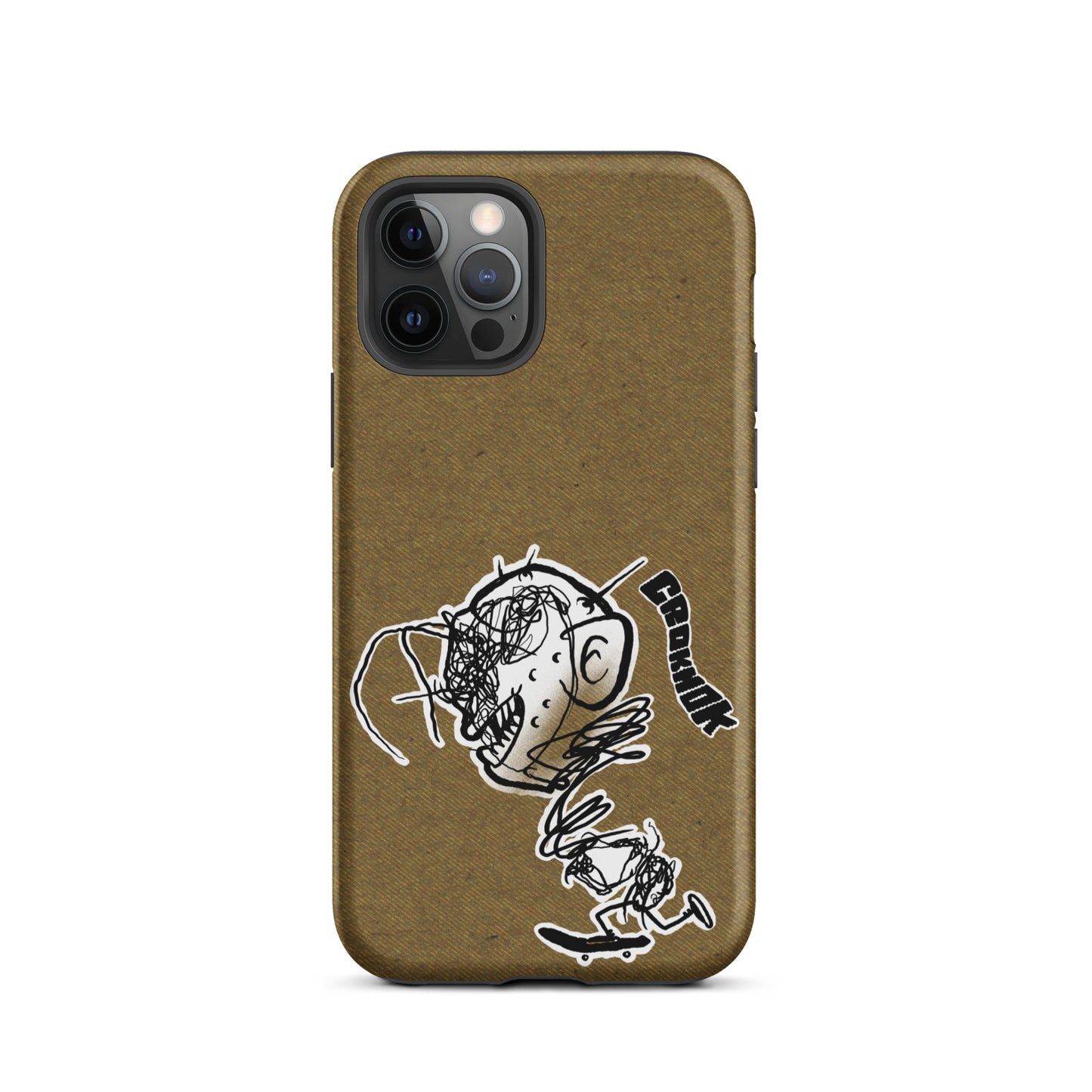 iPhone case - Skateboarding AS0021 Brown