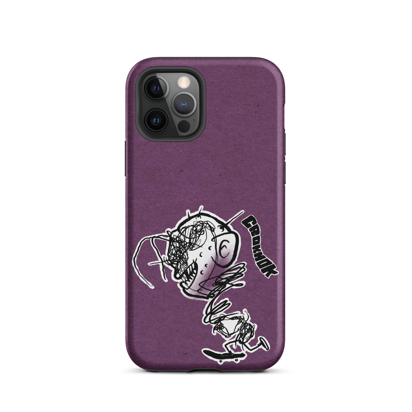 iPhone case - Skateboarding AS0021 Purple