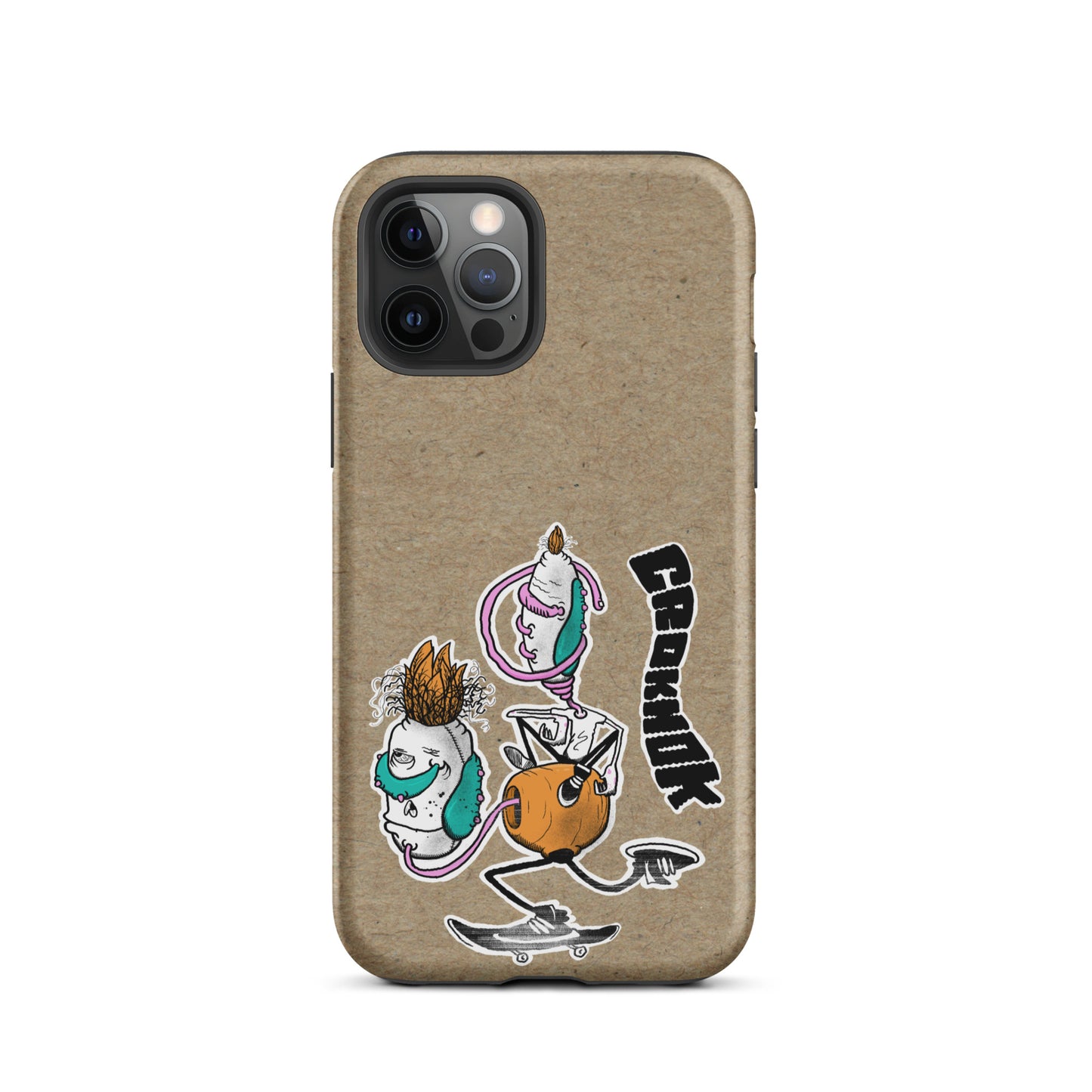 iPhone case - Skateboarding AS0025 beigh