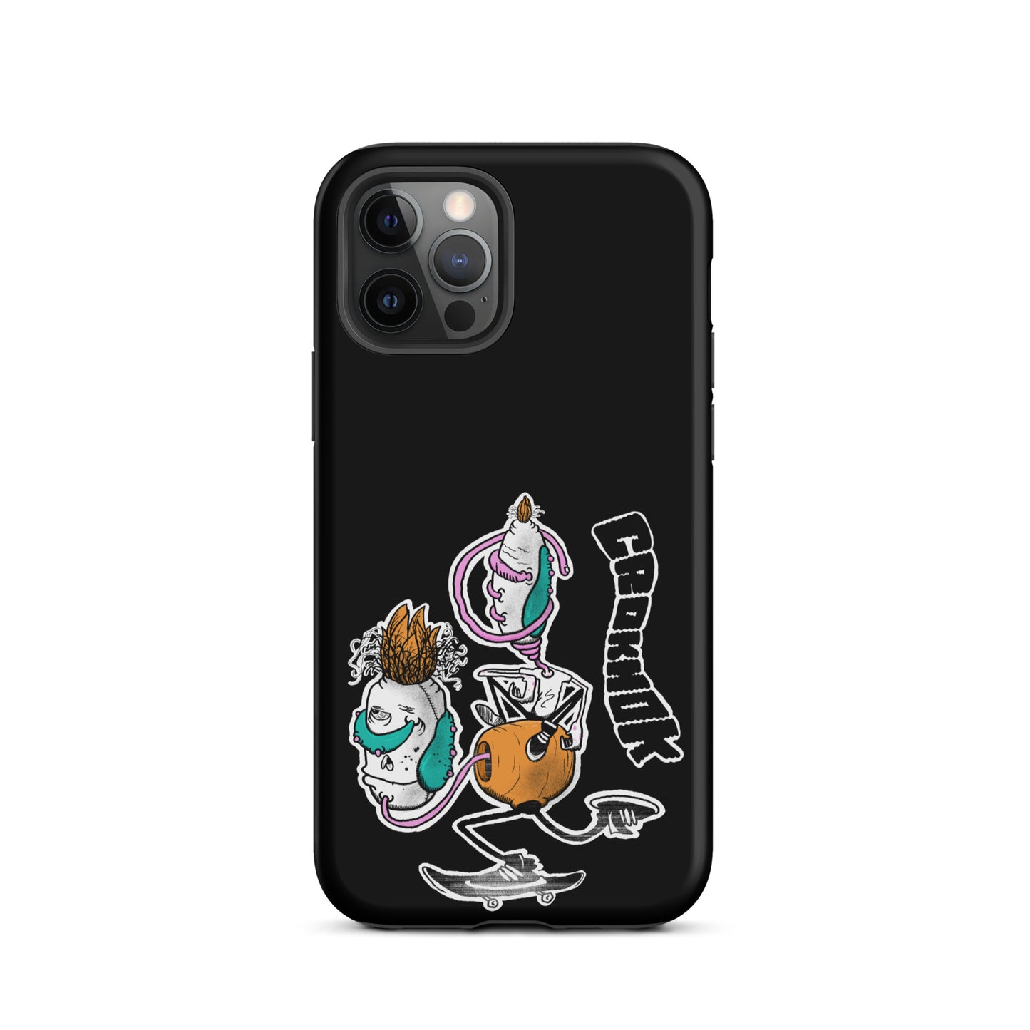 iPhone case - Skateboarding AS0025 Black