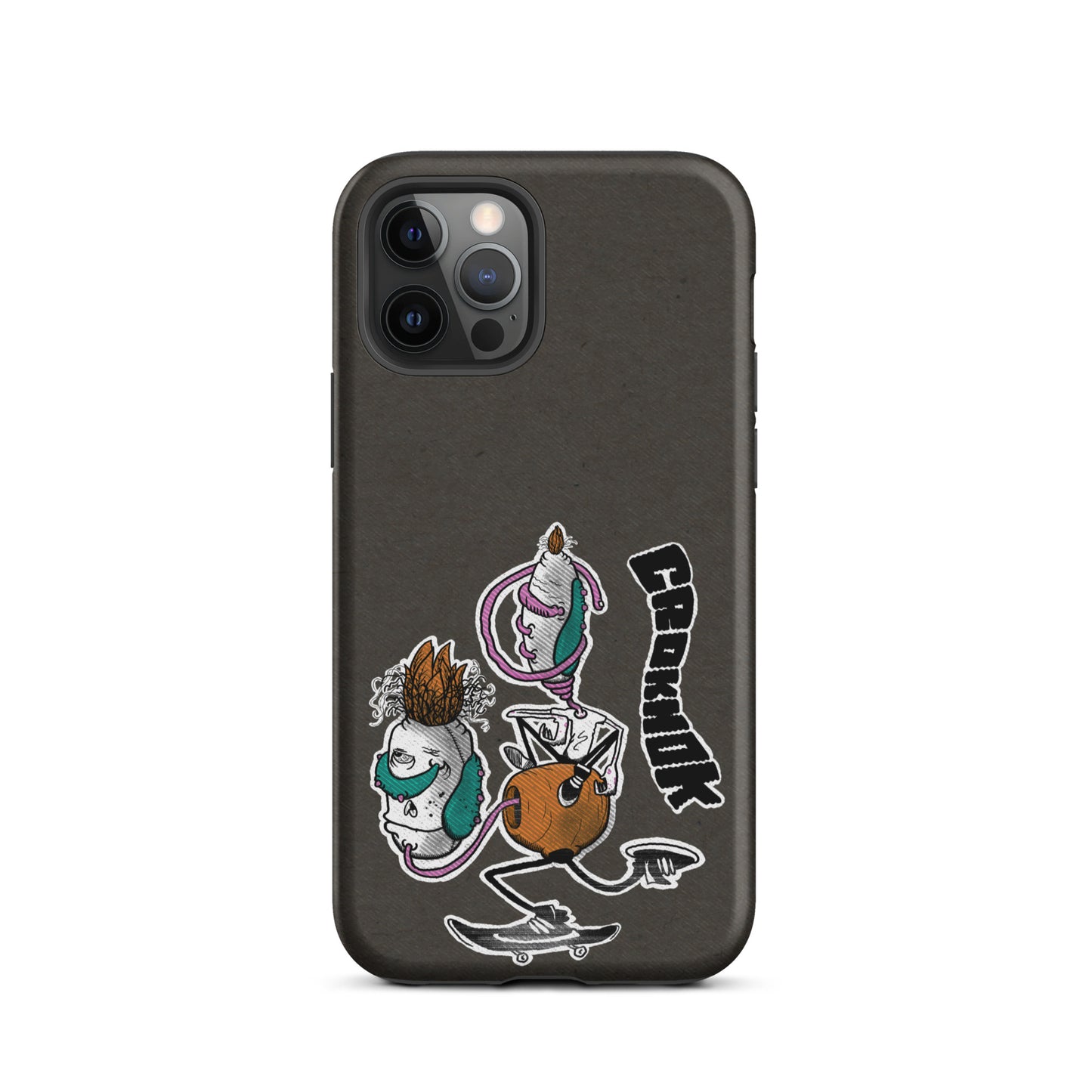 iPhone case - Skateboarding AS0025 Grey