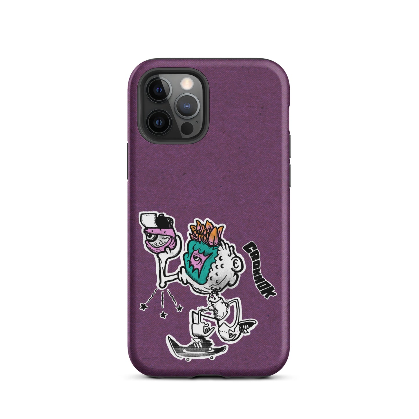 iPhone case - Skateboarding AS0025 Purple