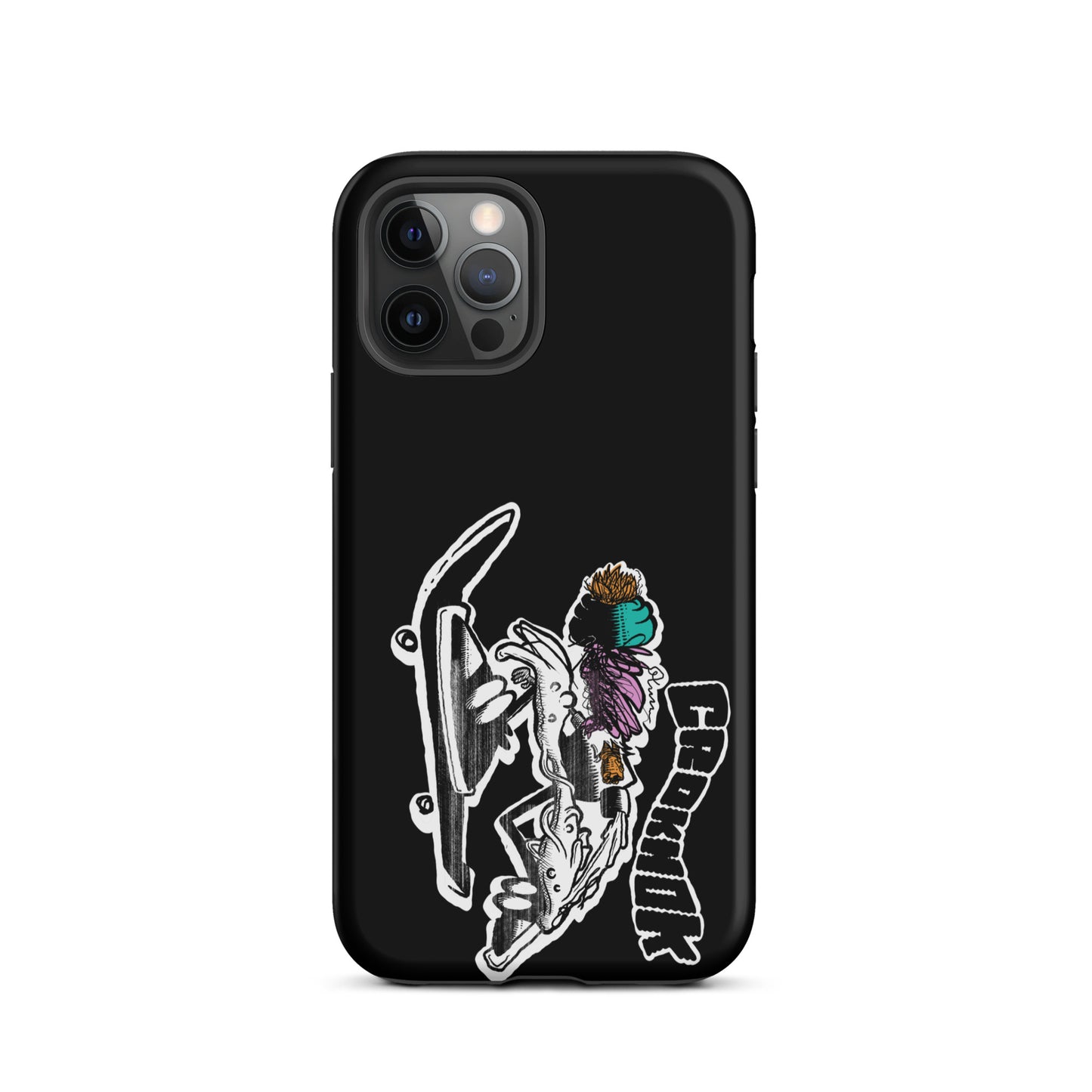 iPhone case - Skateboarding AS0035 Black