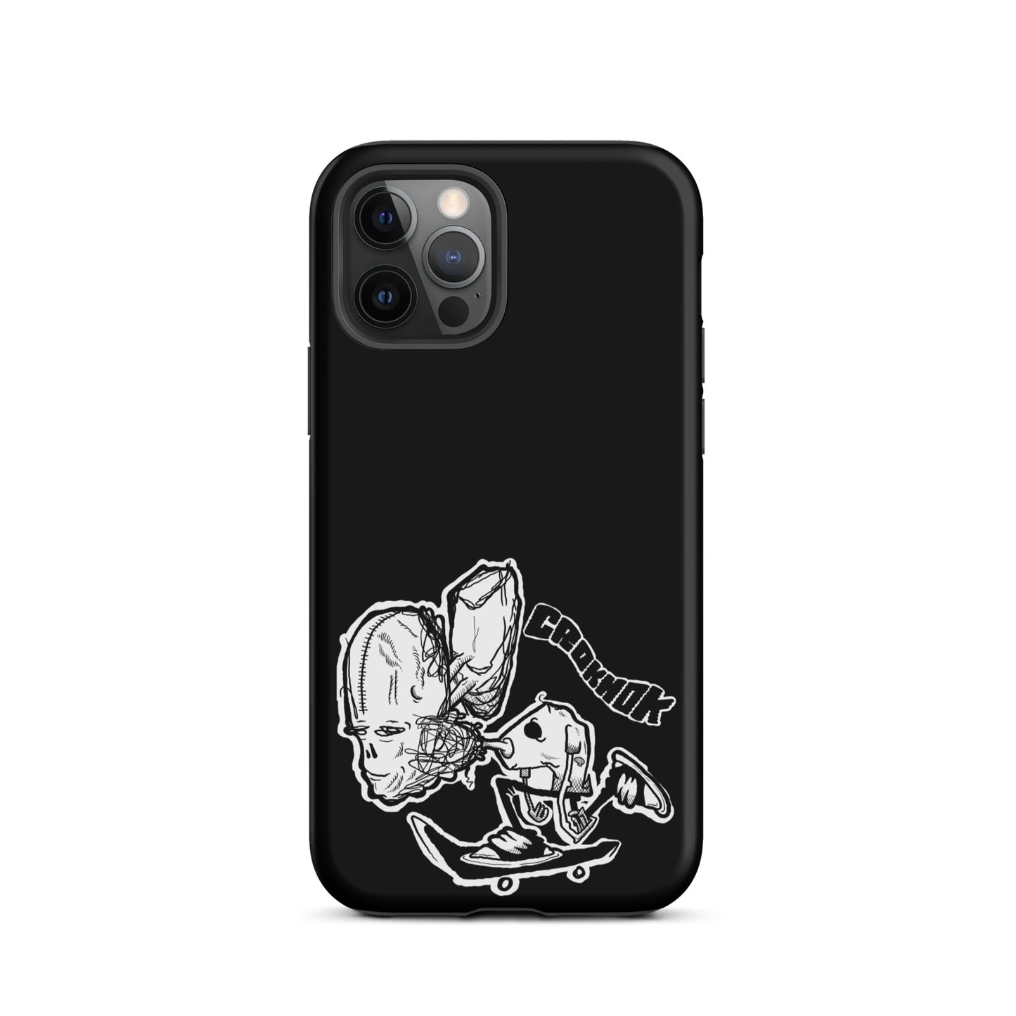 iPhone case - Skateboarding AS0037 Black