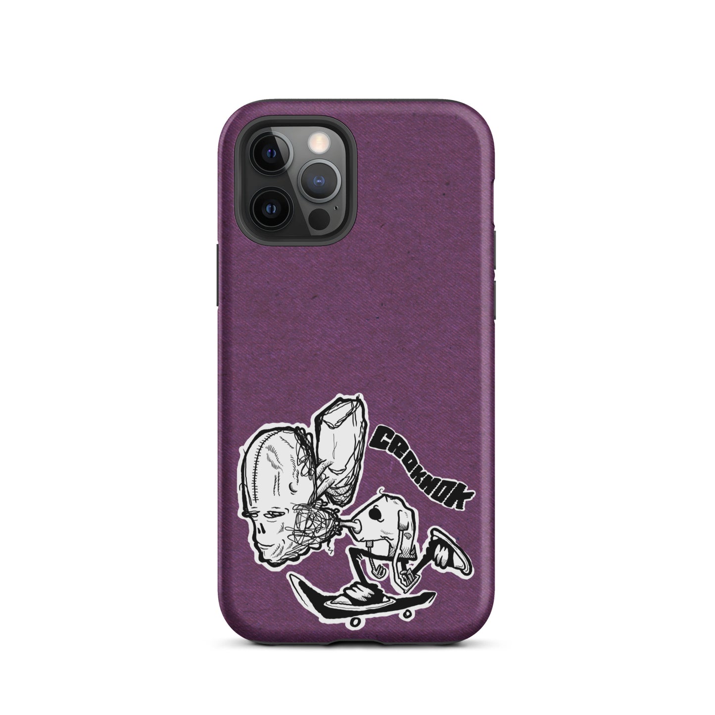 iPhone case - Skateboarding AS0037 Purple