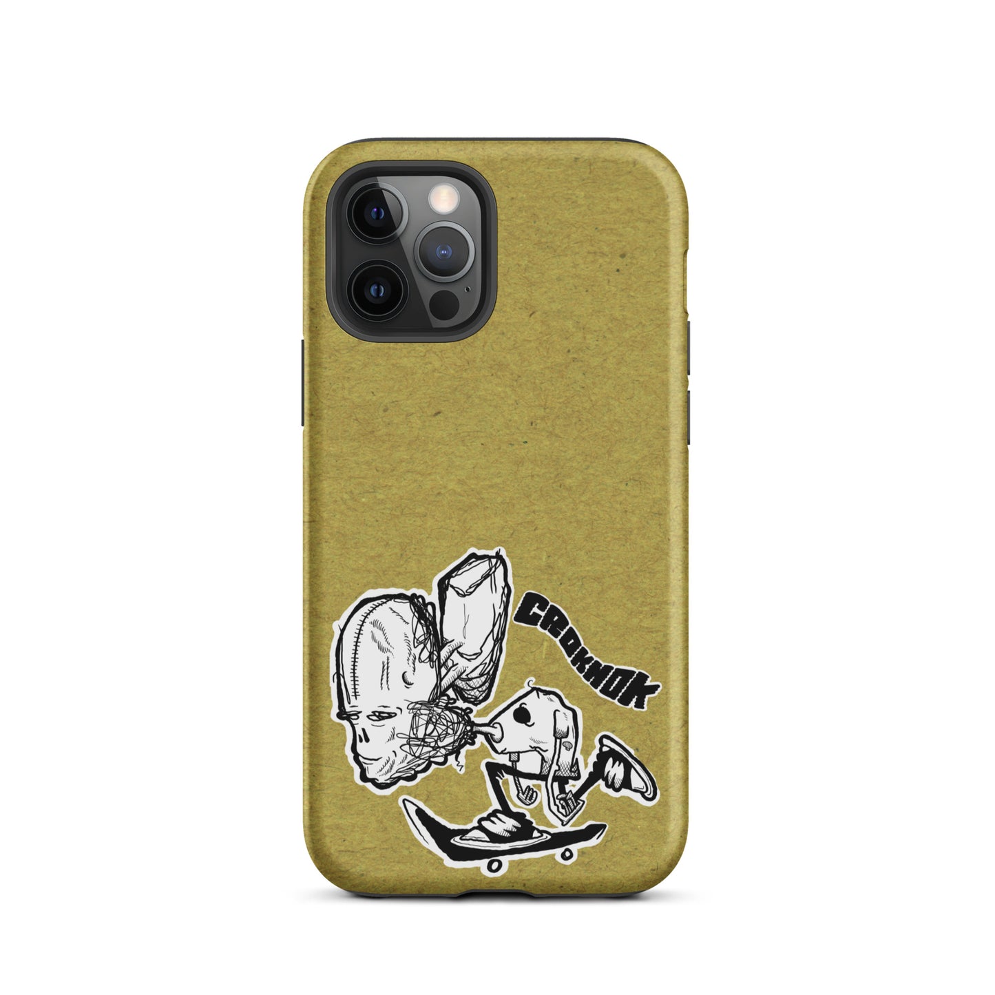 iPhone case - Skateboarding AS0037 Yellow