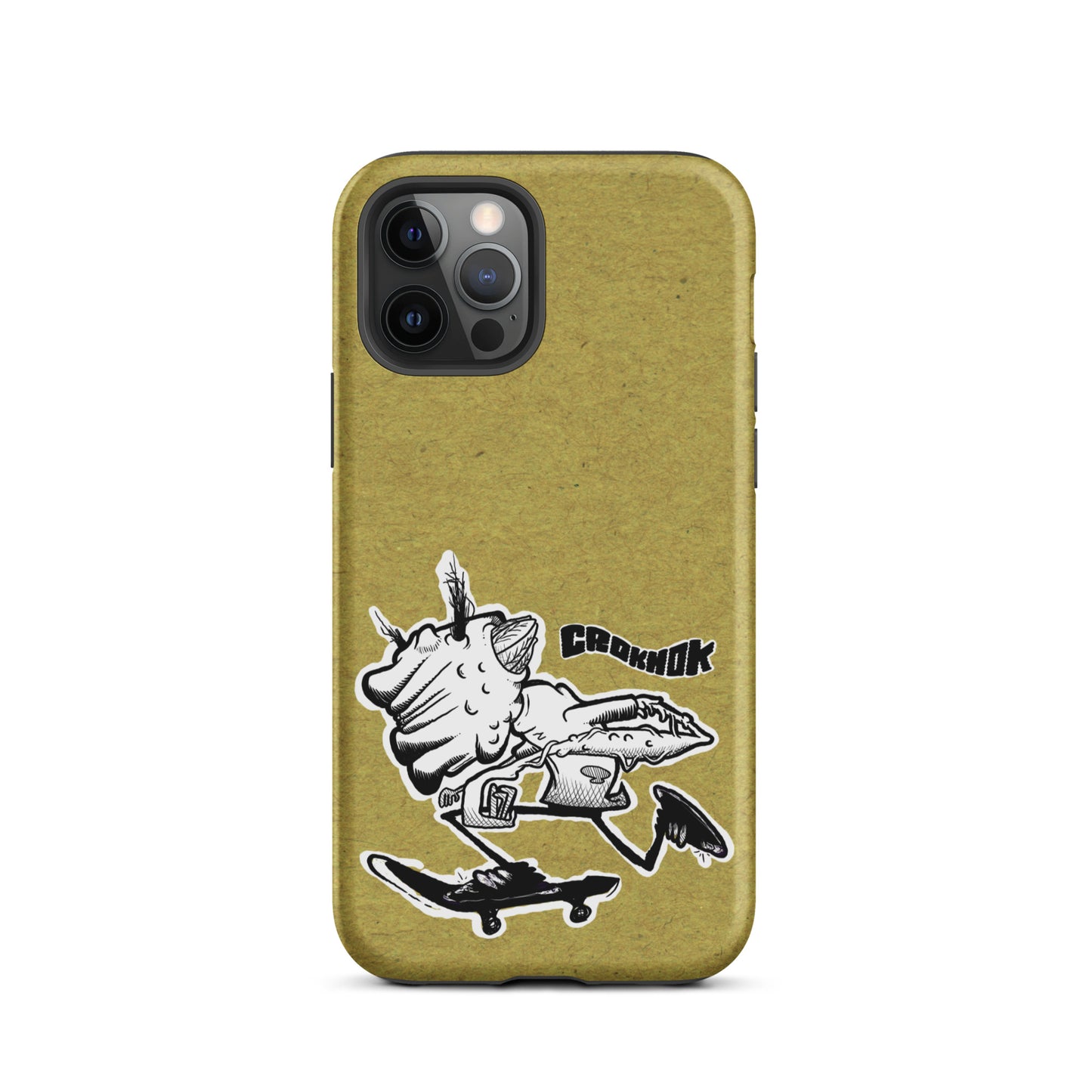 iPhone case - Skateboarding AS0036 Yellow