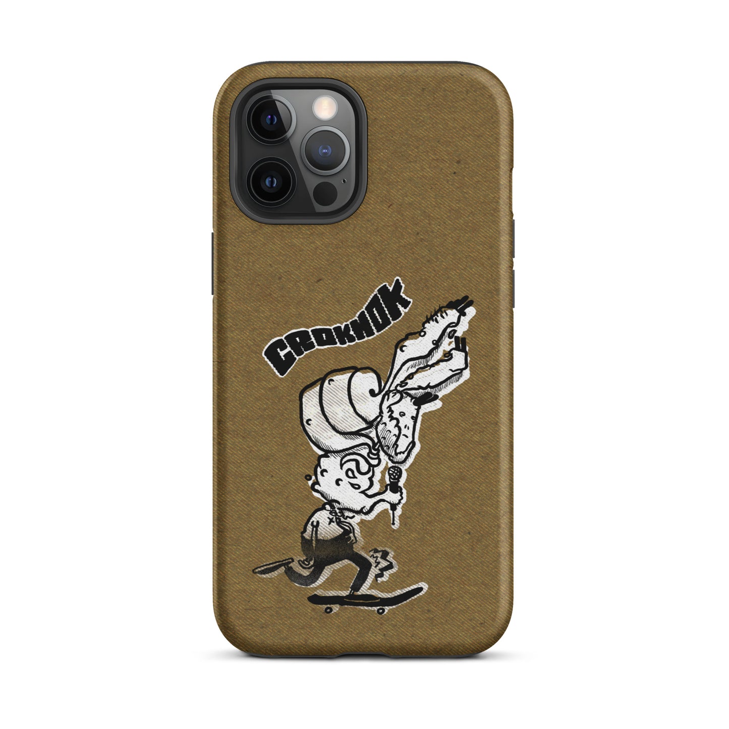 iPhone case - Skateboarding AS0012 Brown