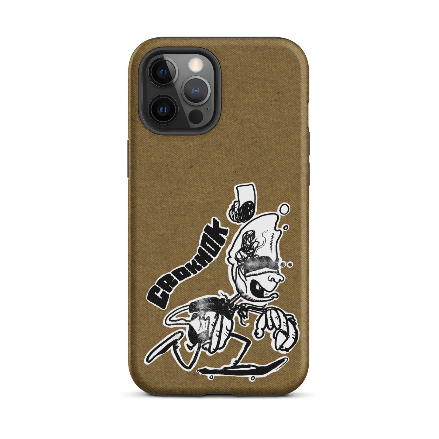 iPhone case - Skateboarding AS0016 Brown
