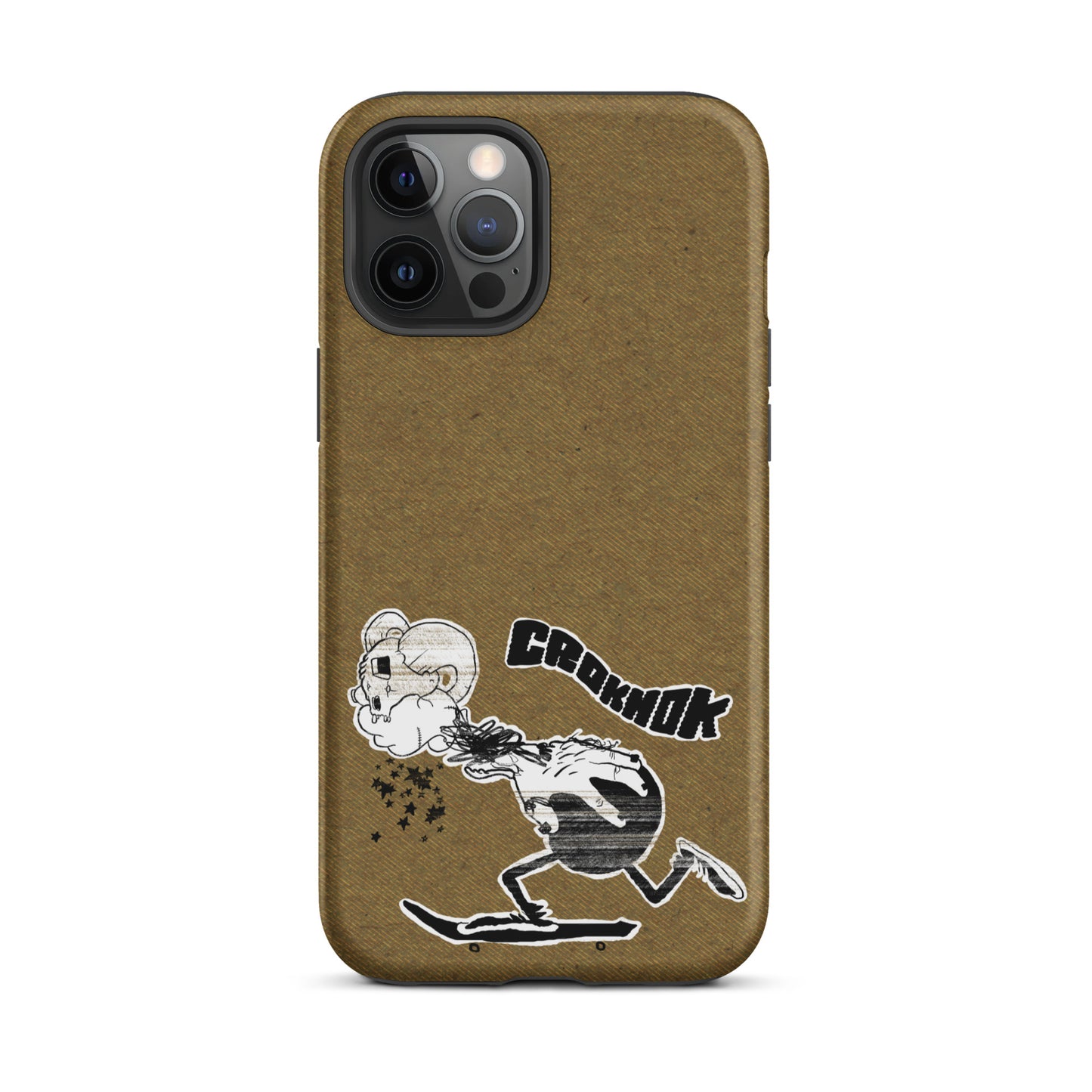 iPhone case - Skateboarding AS0015 Brown