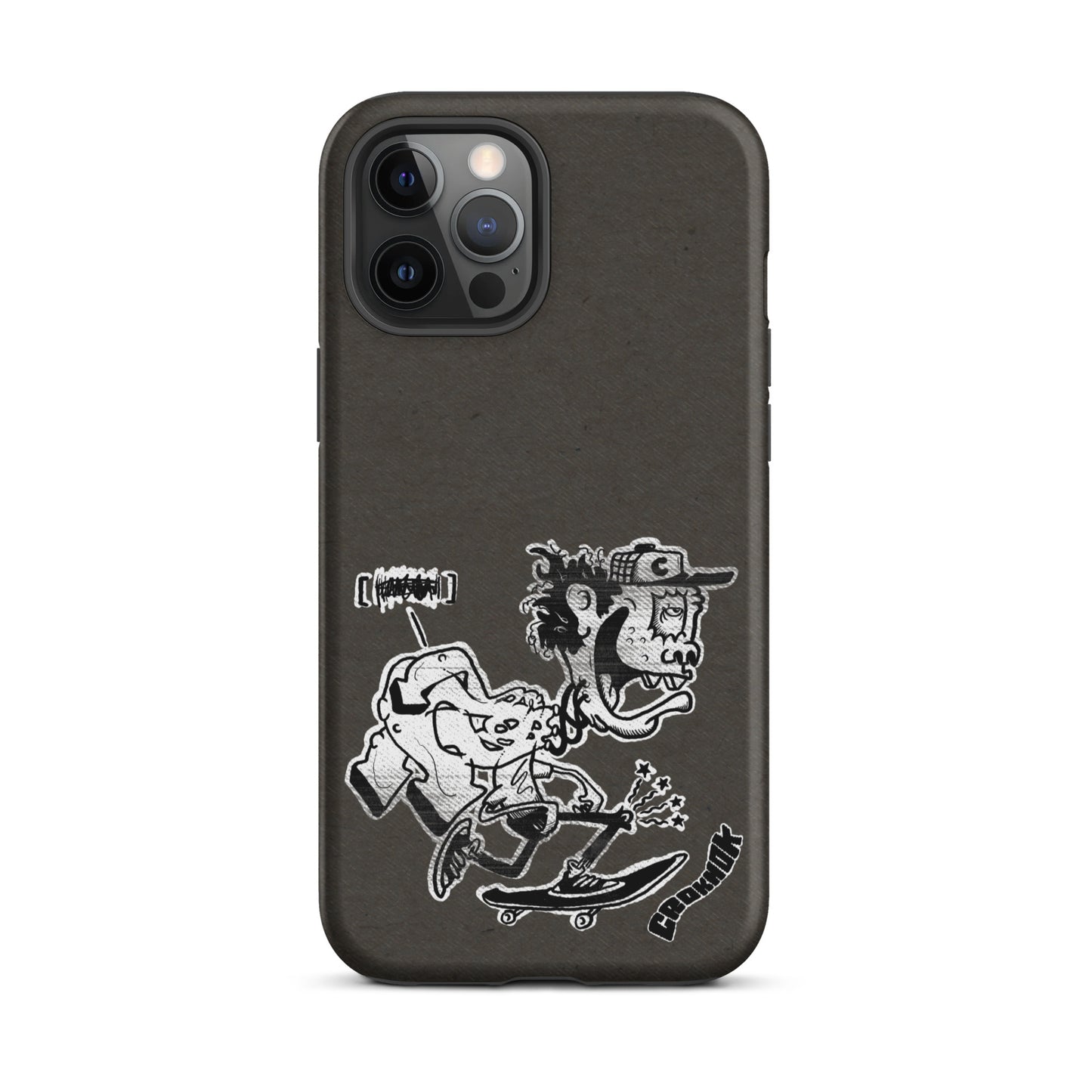 iPhone case - Skateboarding AS0017 Grey