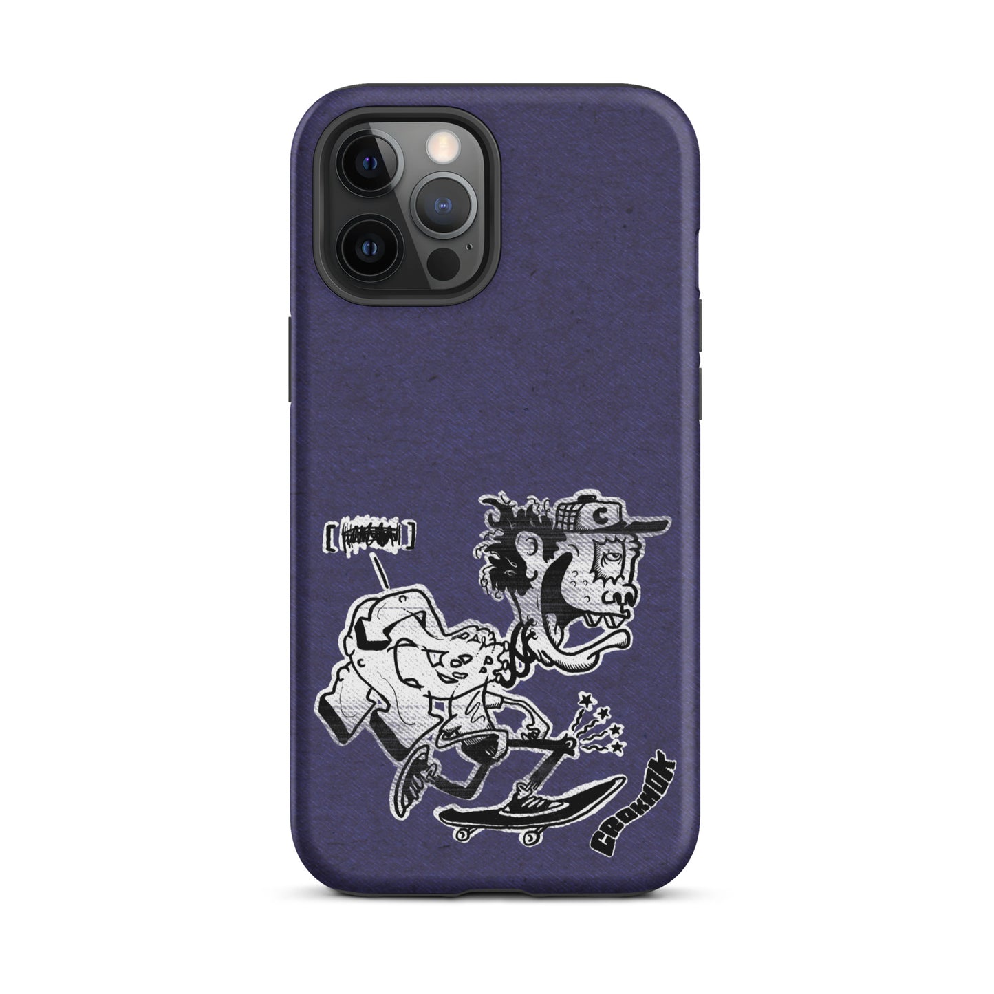iPhone case - Skateboarding AS0017 Blue