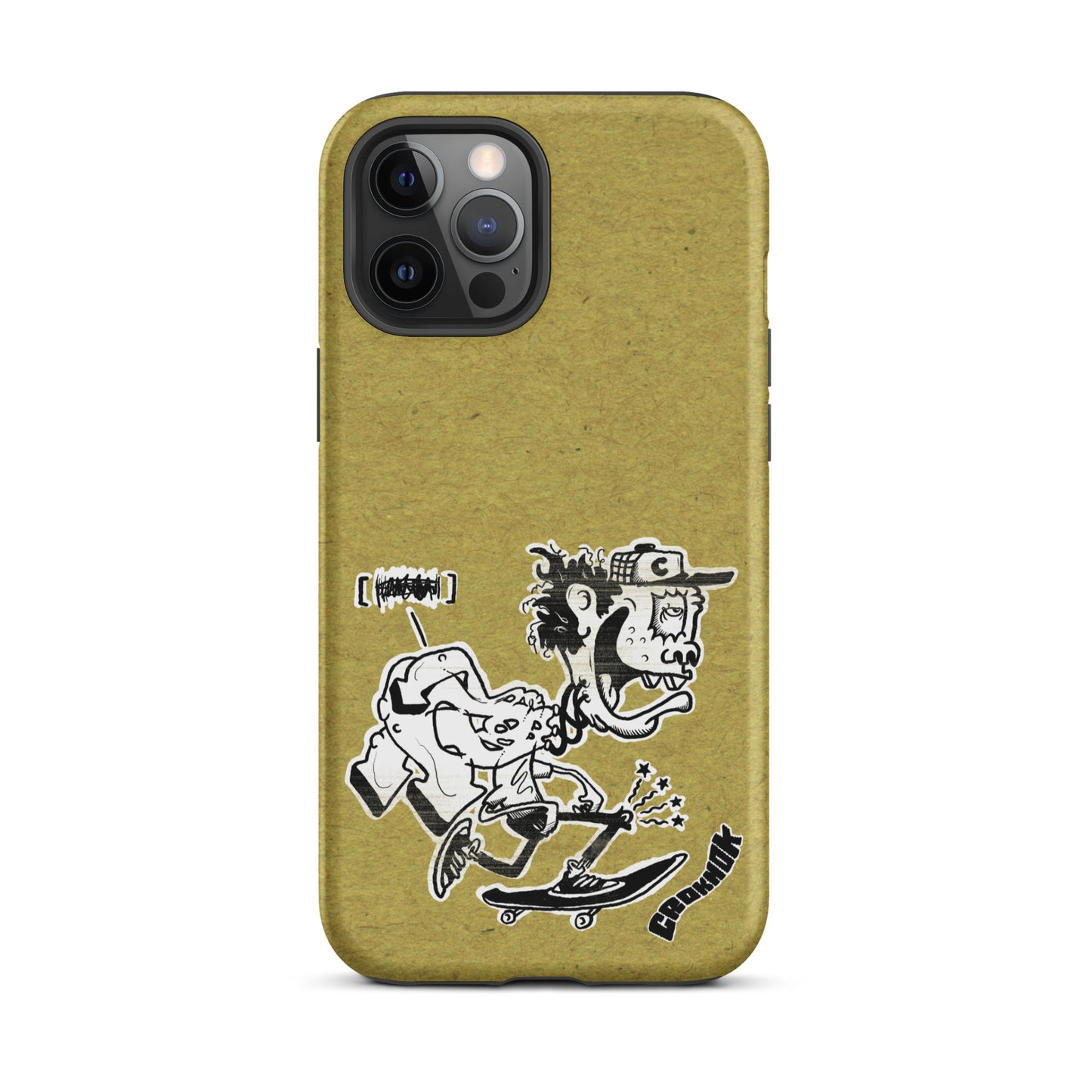 iPhone case - Skateboarding AS0017 Yellow