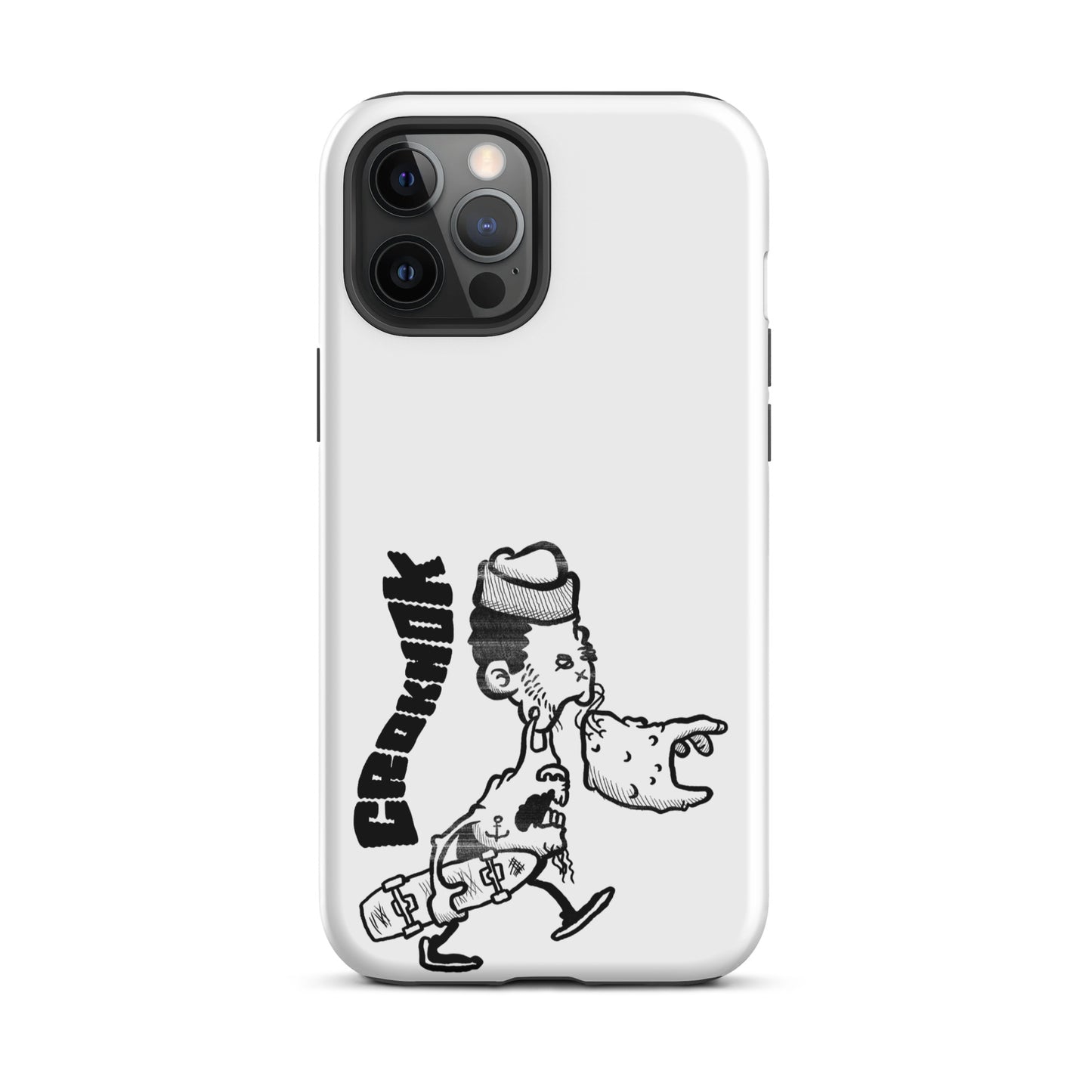 iPhone case - Skateboarding AS0010 White
