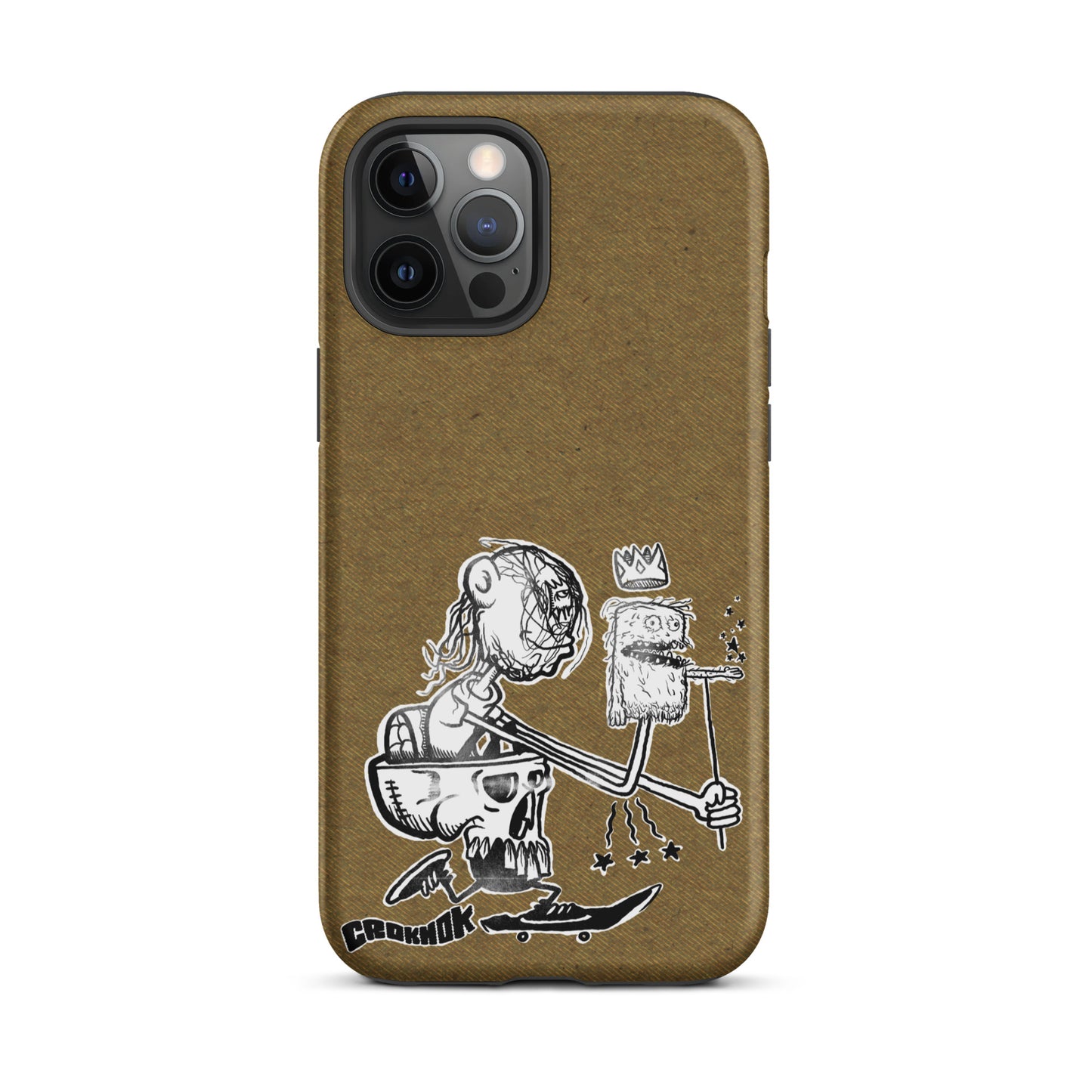 iPhone case - Skateboarding AS0019 Brown