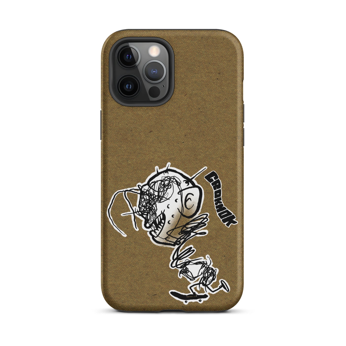 iPhone case - Skateboarding AS0021 Brown