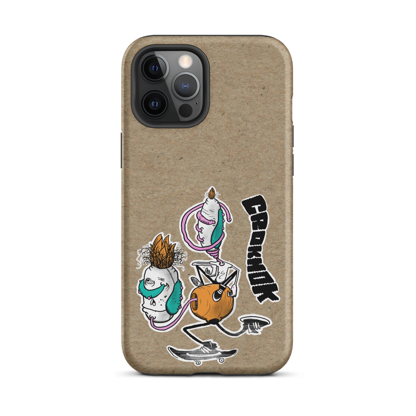 iPhone case - Skateboarding AS0025 beigh