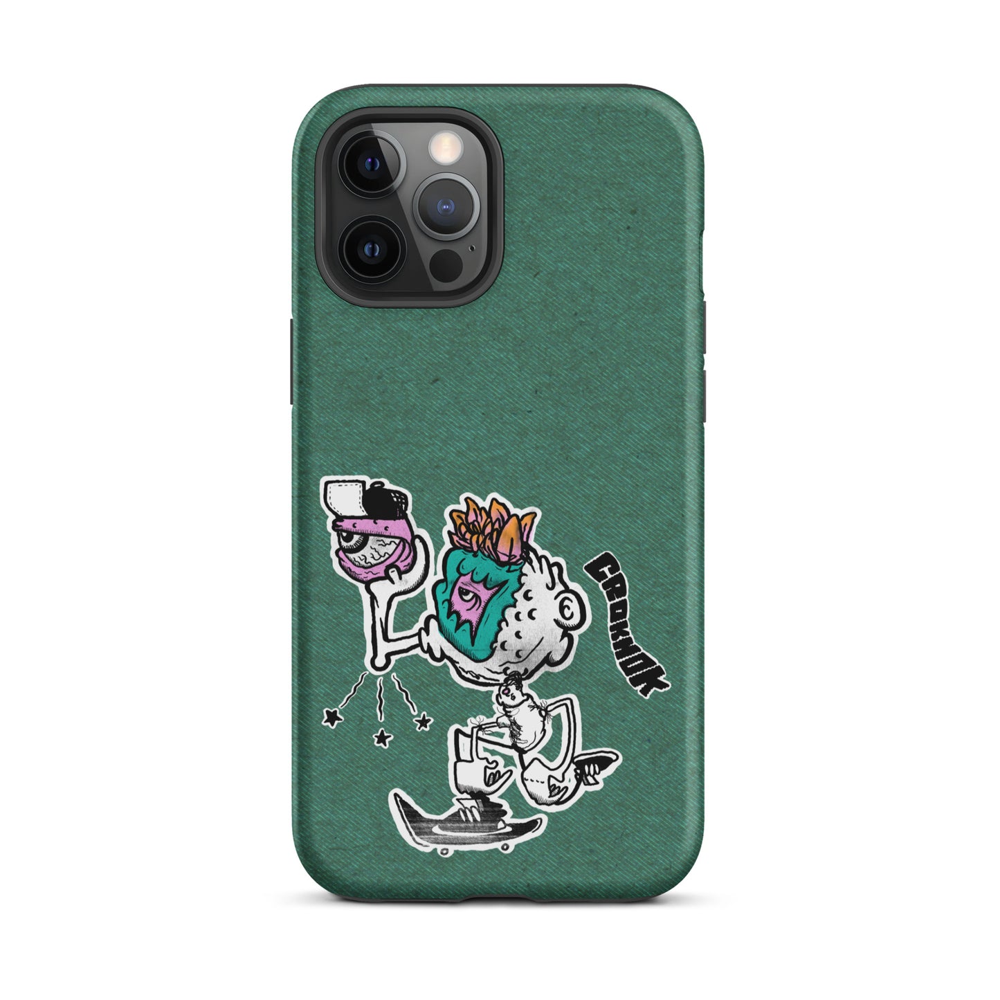 iPhone case - Skateboarding AS0025 Green