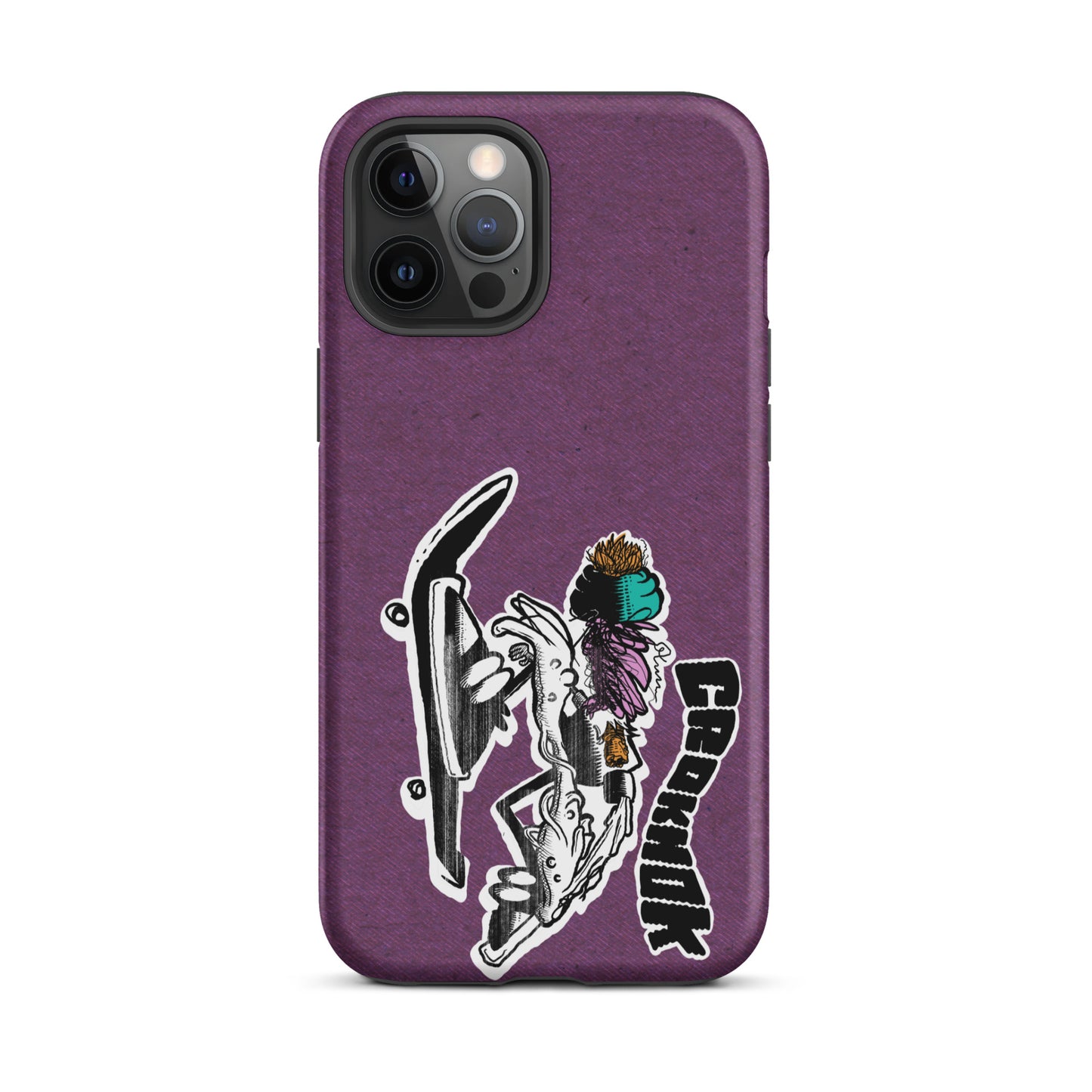 iPhone case - Skateboarding AS0035 Purple