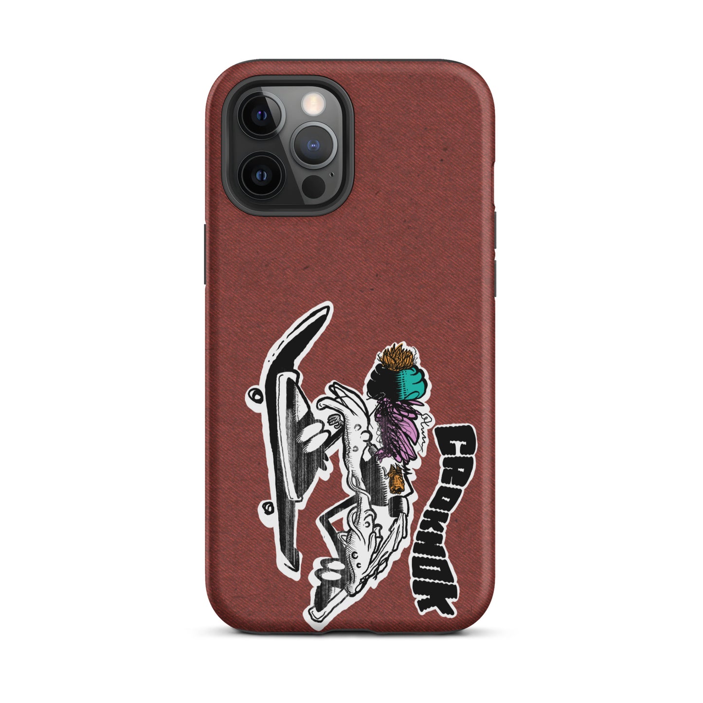 iPhone case - Skateboarding AS0035 Red