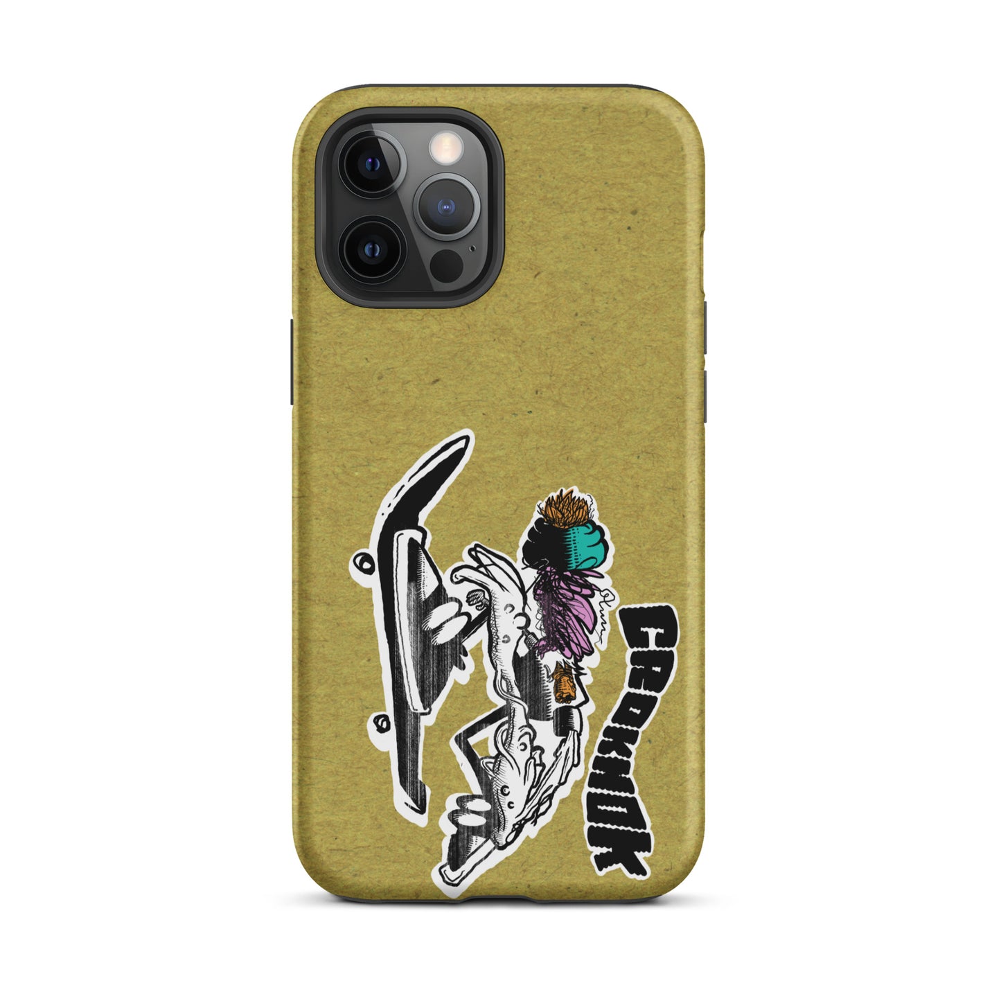 iPhone case - Skateboarding AS0035 Yellow