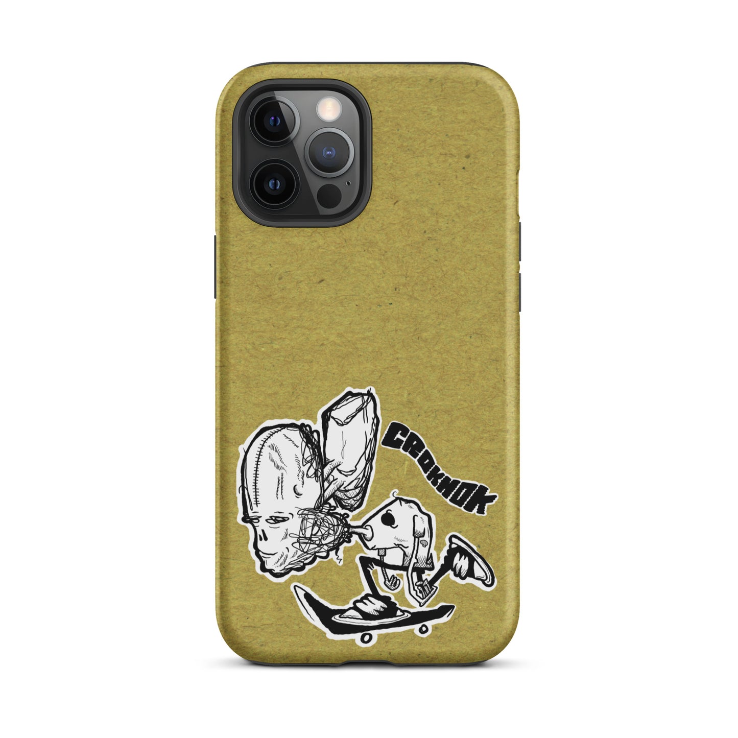 iPhone case - Skateboarding AS0037 Yellow