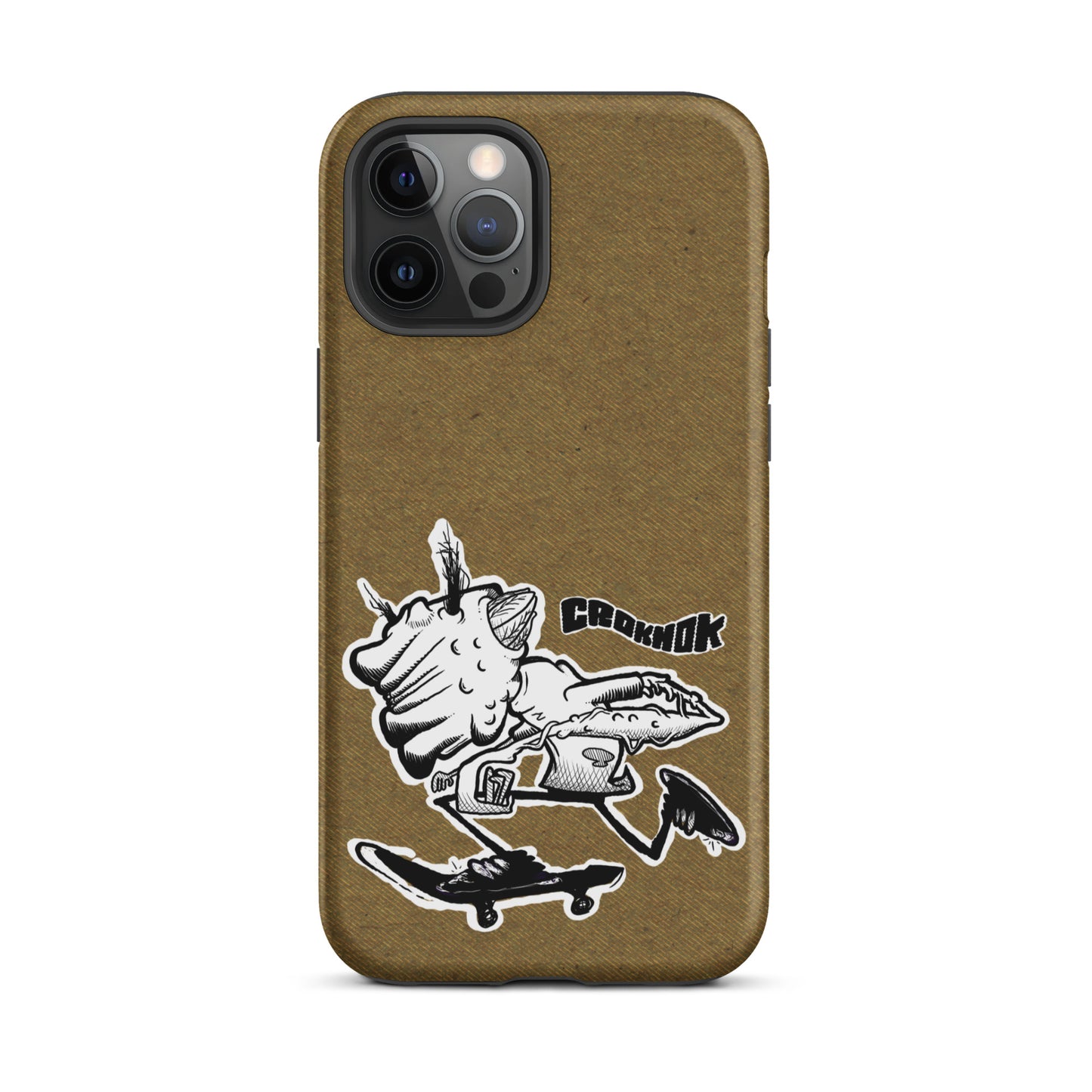 iPhone case - Skateboarding AS0036 Brown