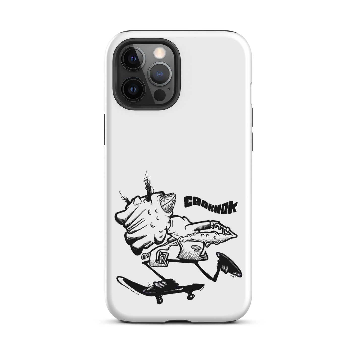 iPhone case - Skateboarding AS0036 White
