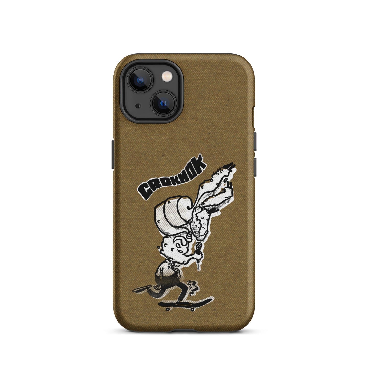iPhone case - Skateboarding AS0012 Brown