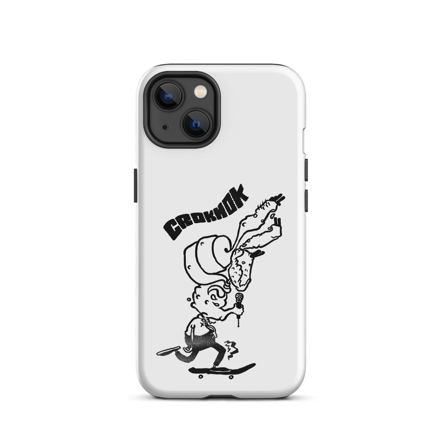 iPhone case - Skateboarding AS0012 White