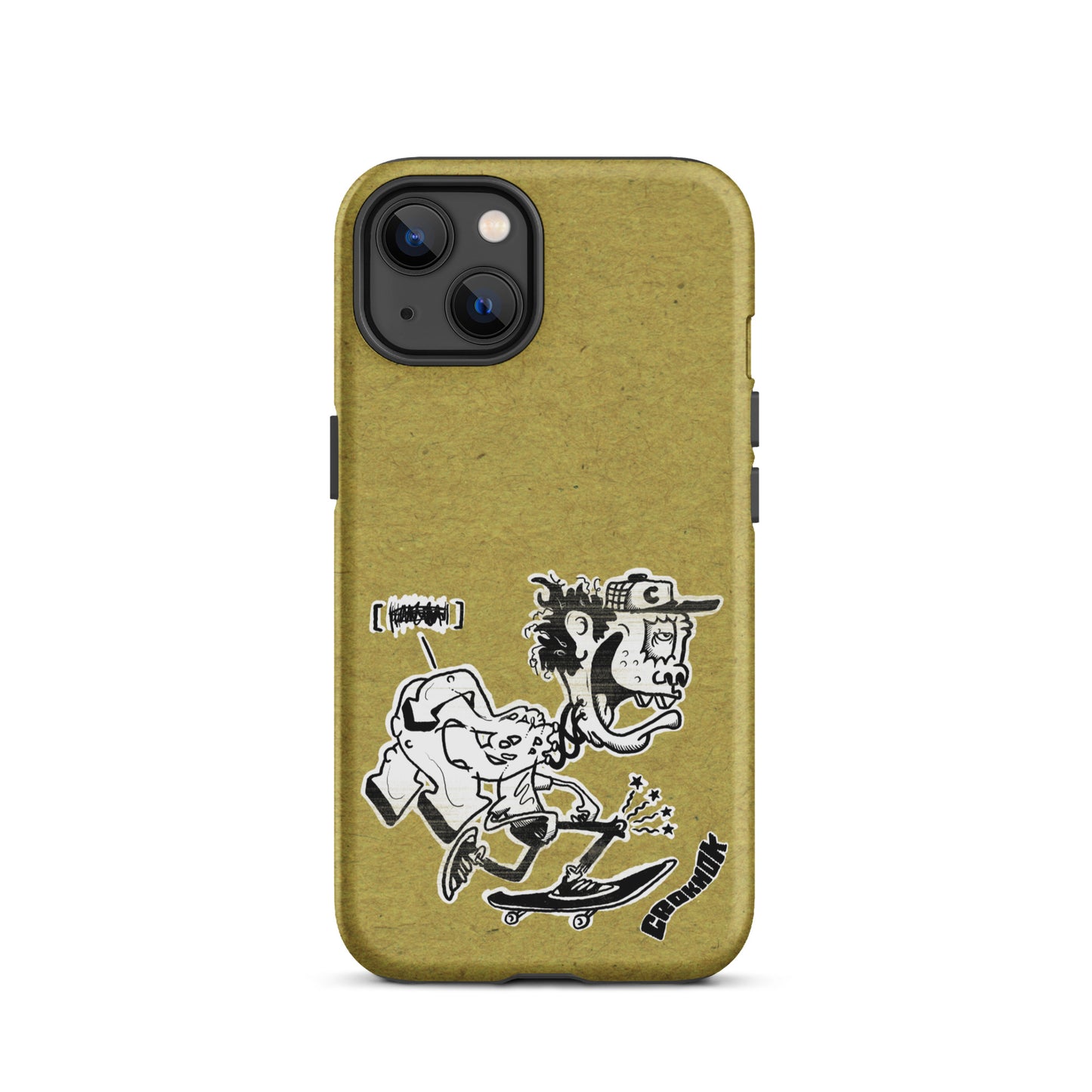 iPhone case - Skateboarding AS0017 Yellow