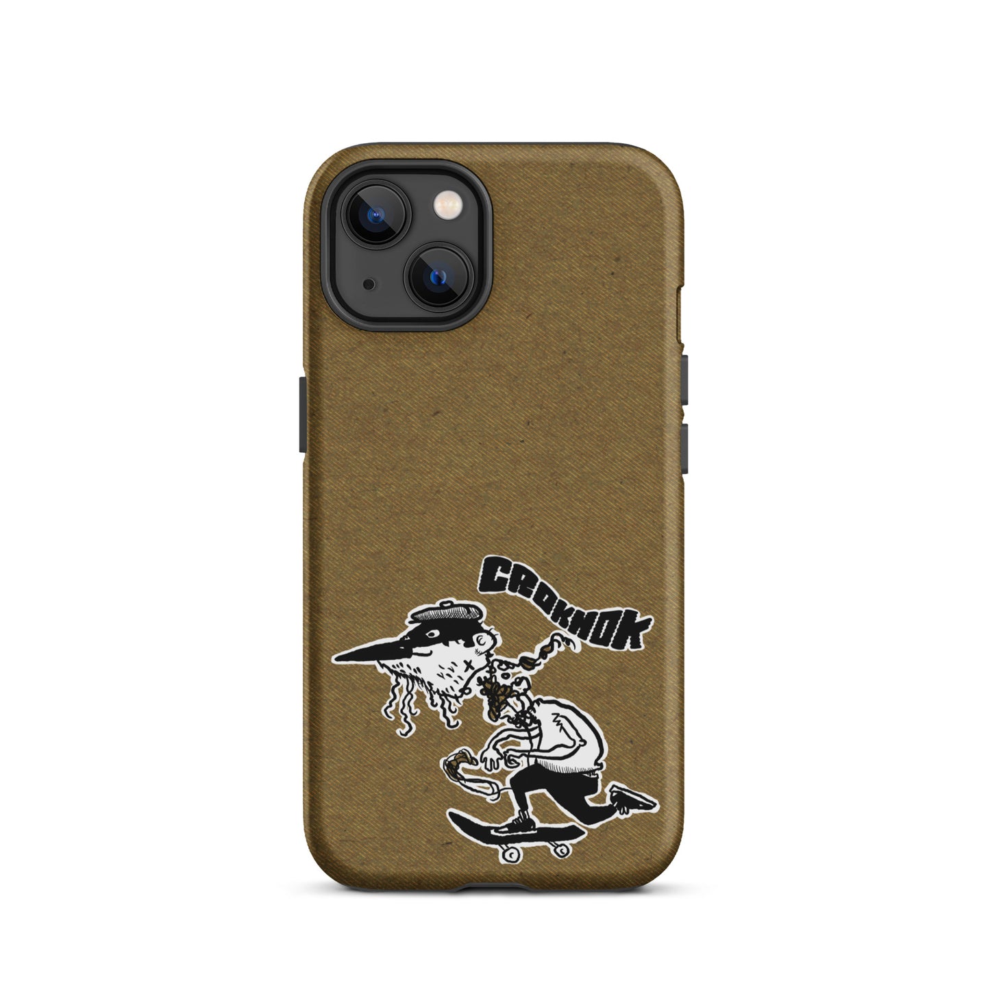 iPhone case - Skateboarding AS0013 Brown