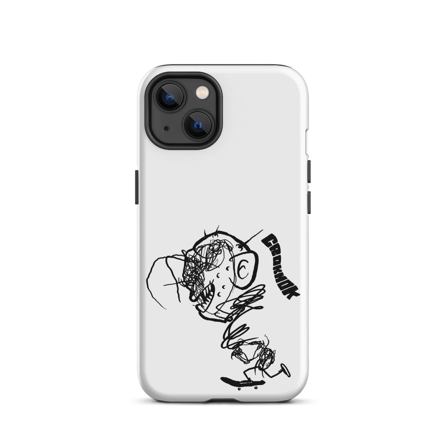 iPhone case - Skateboarding AS0021 White