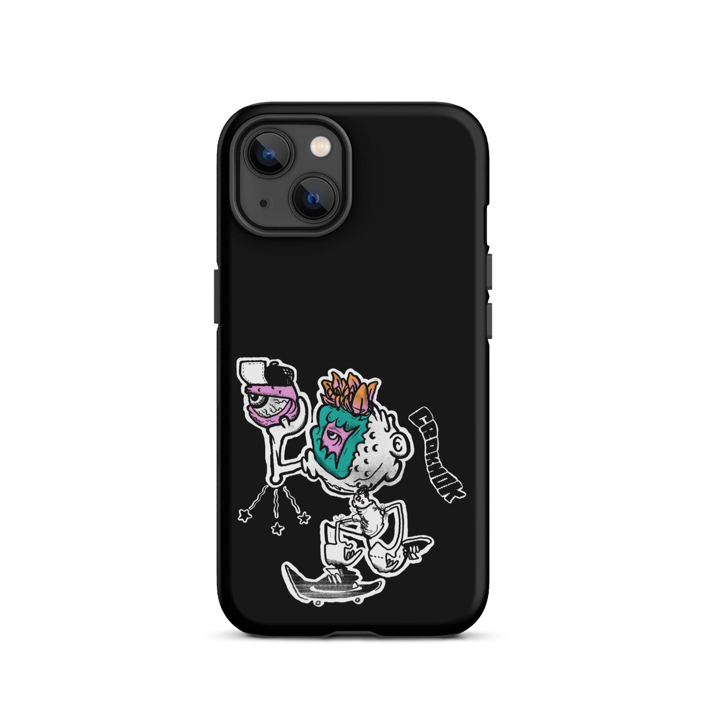 iPhone case - Skateboarding AS0025 Black