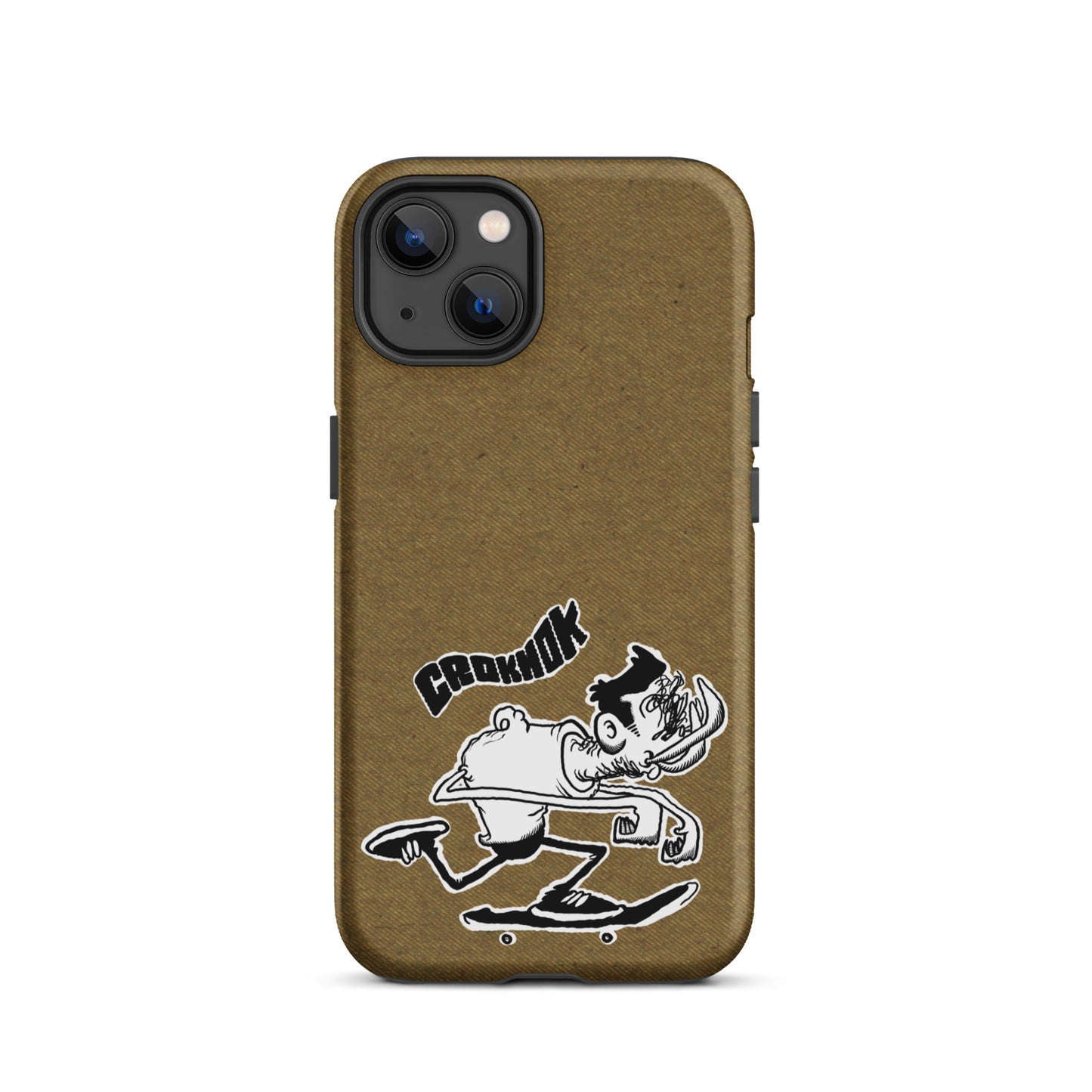 iPhone case - Skateboarding AS0026 Brown
