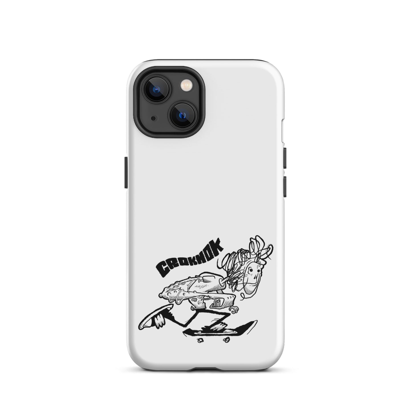 iPhone case - Skateboarding AS0039 White