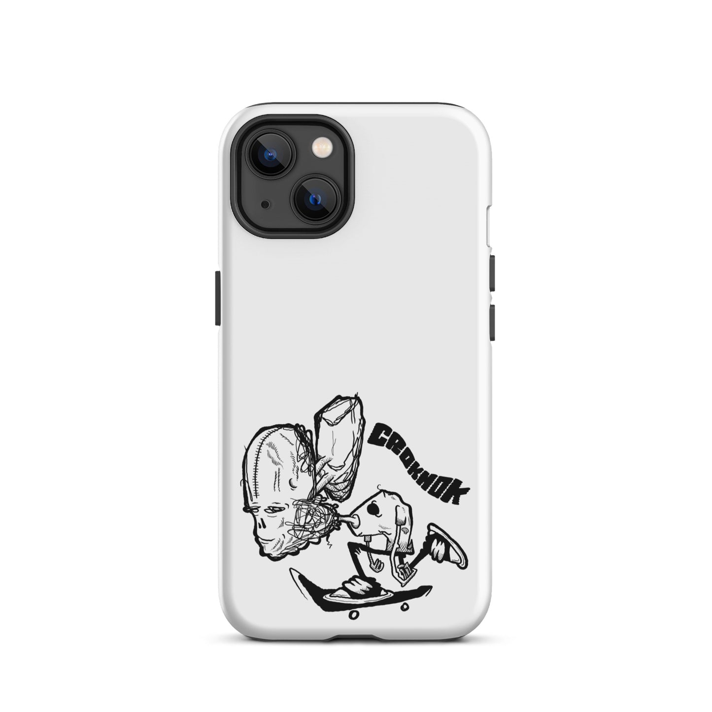 iPhone case - Skateboarding AS0037 White