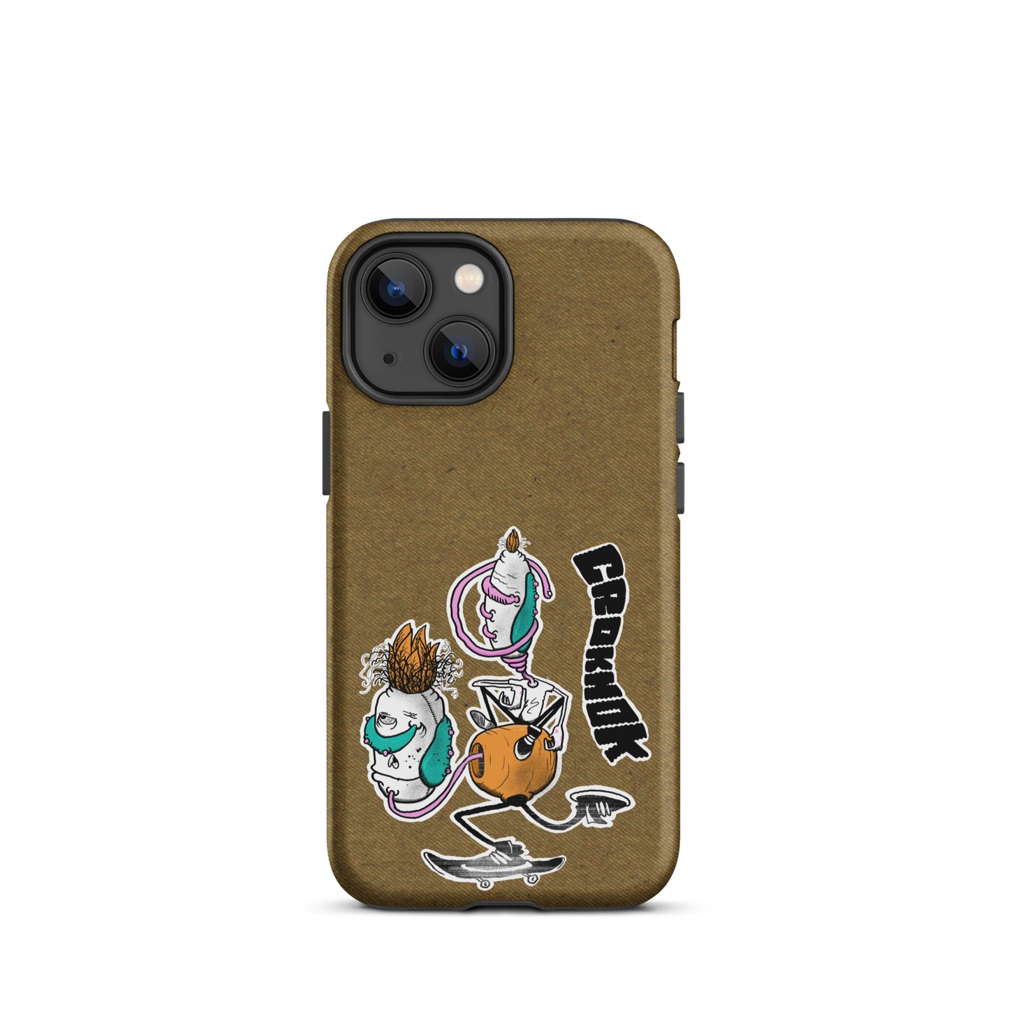 iPhone case - Skateboarding AS0025 Brown