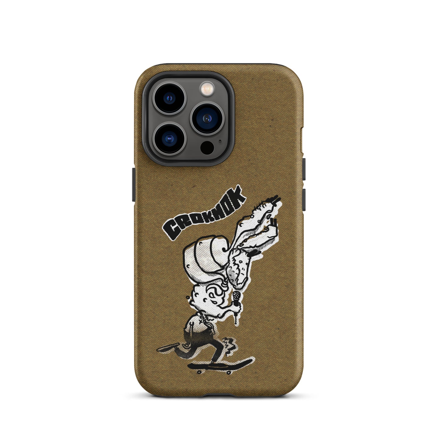 iPhone case - Skateboarding AS0012 Brown