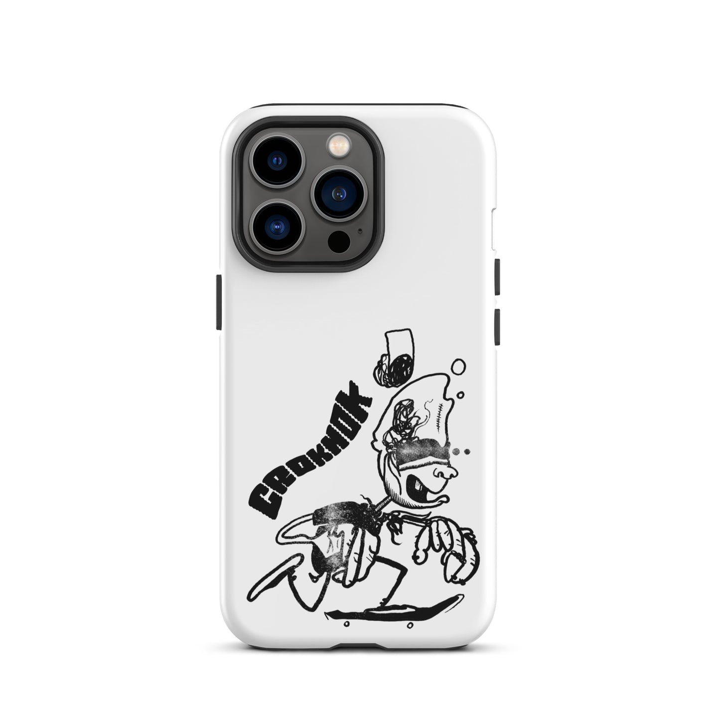 iPhone case - Skateboarding AS0016 White