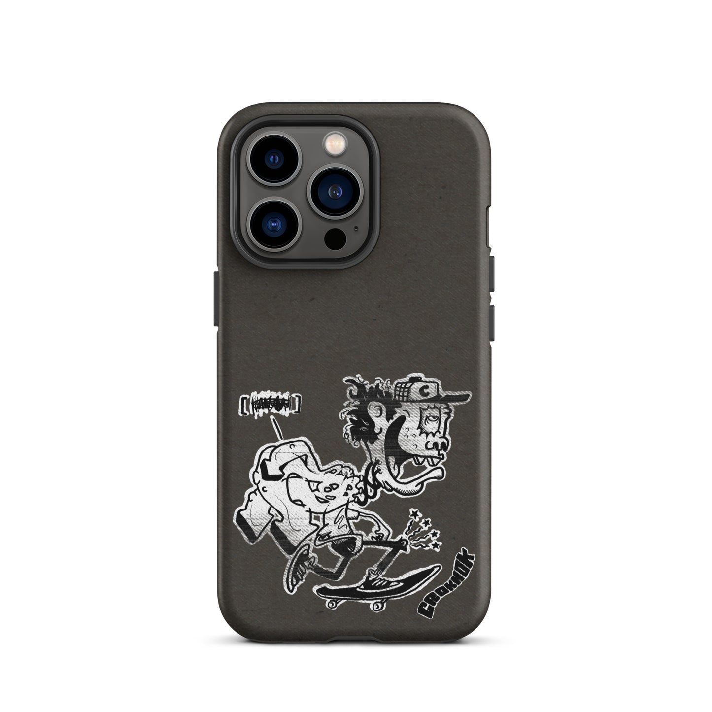 iPhone case - Skateboarding AS0017 Grey