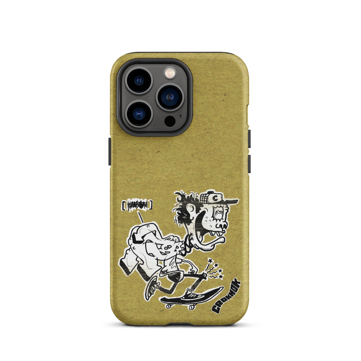 iPhone case - Skateboarding AS0017 Yellow