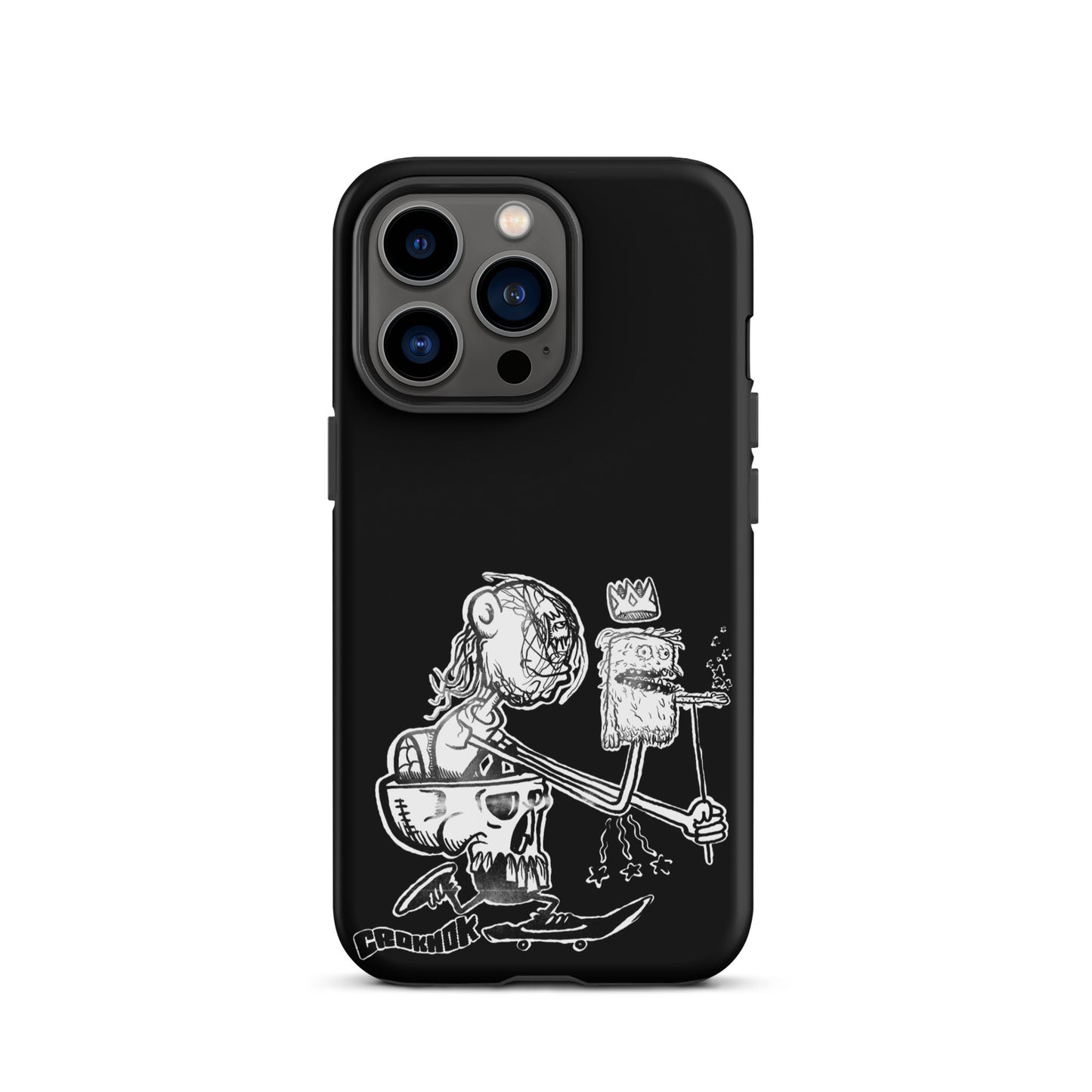 iPhone case - Skateboarding AS0019 Black