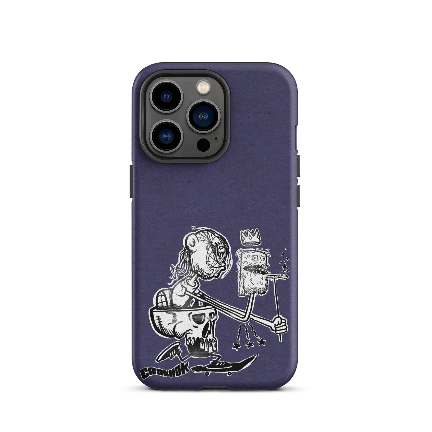 iPhone case - Skateboarding AS0019 Blue