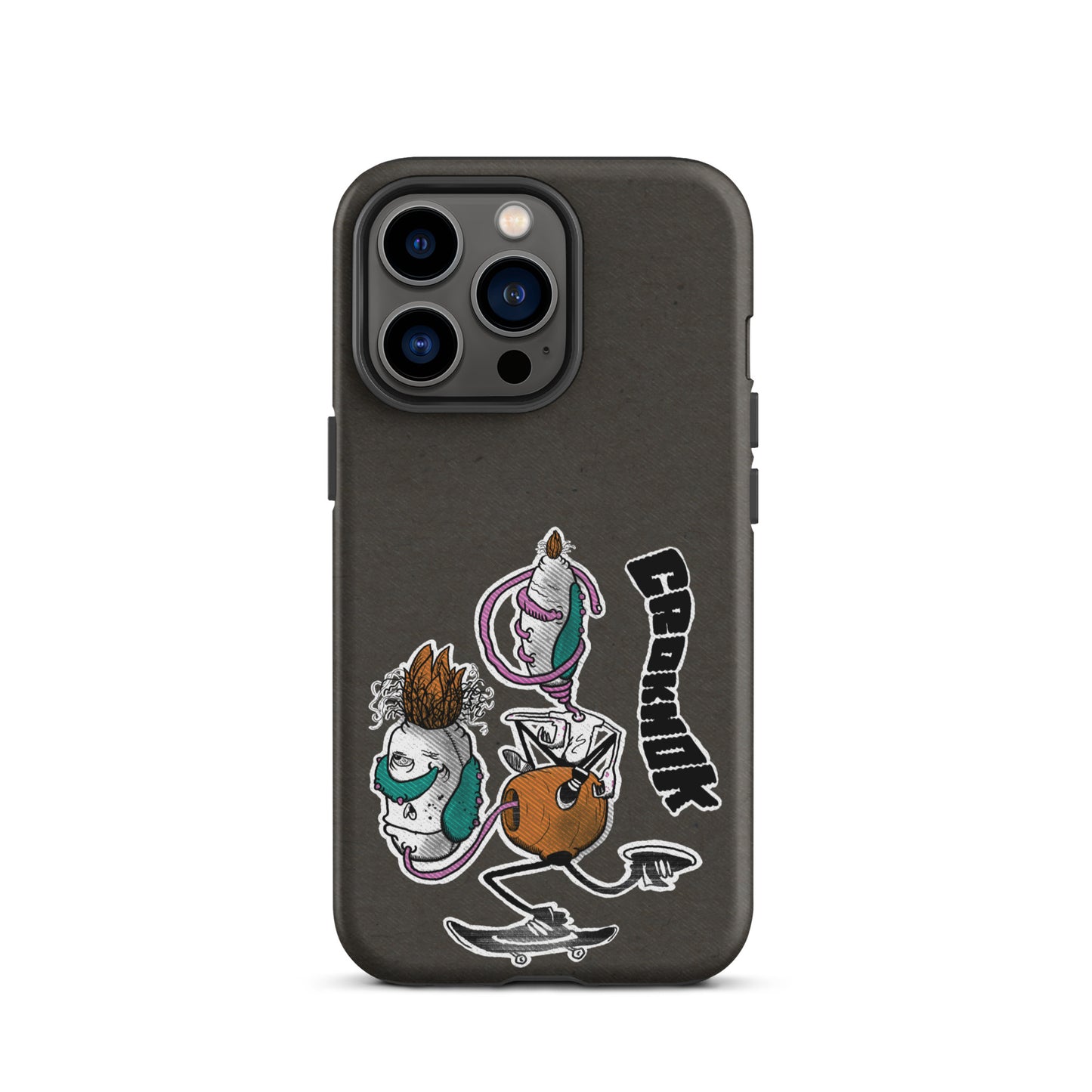 iPhone case - Skateboarding AS0025 Grey
