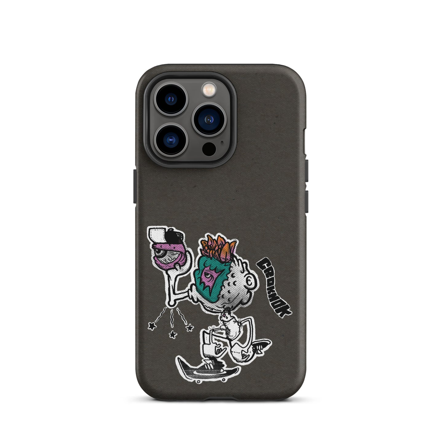 iPhone case - Skateboarding AS0025 grey