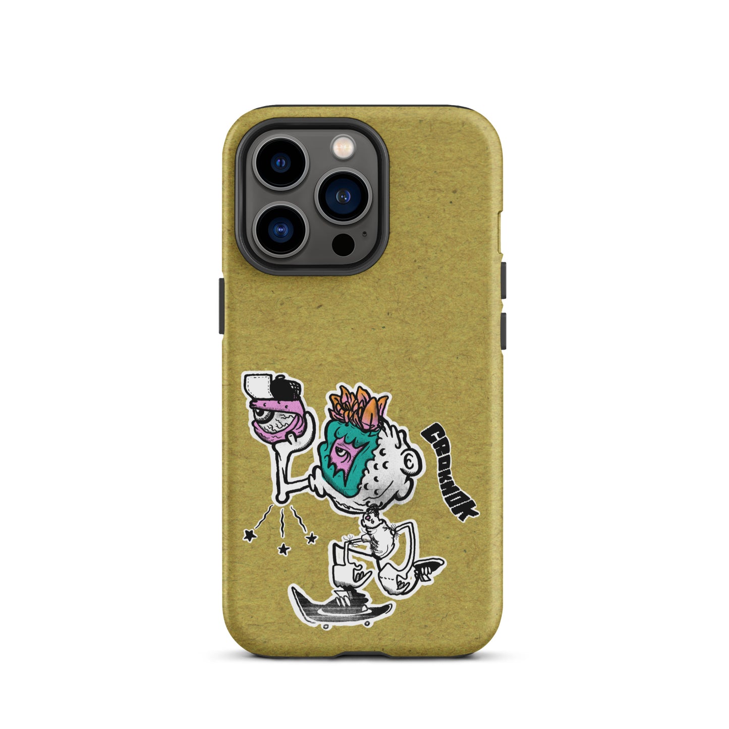 iPhone case - Skateboarding AS0025 Yellow